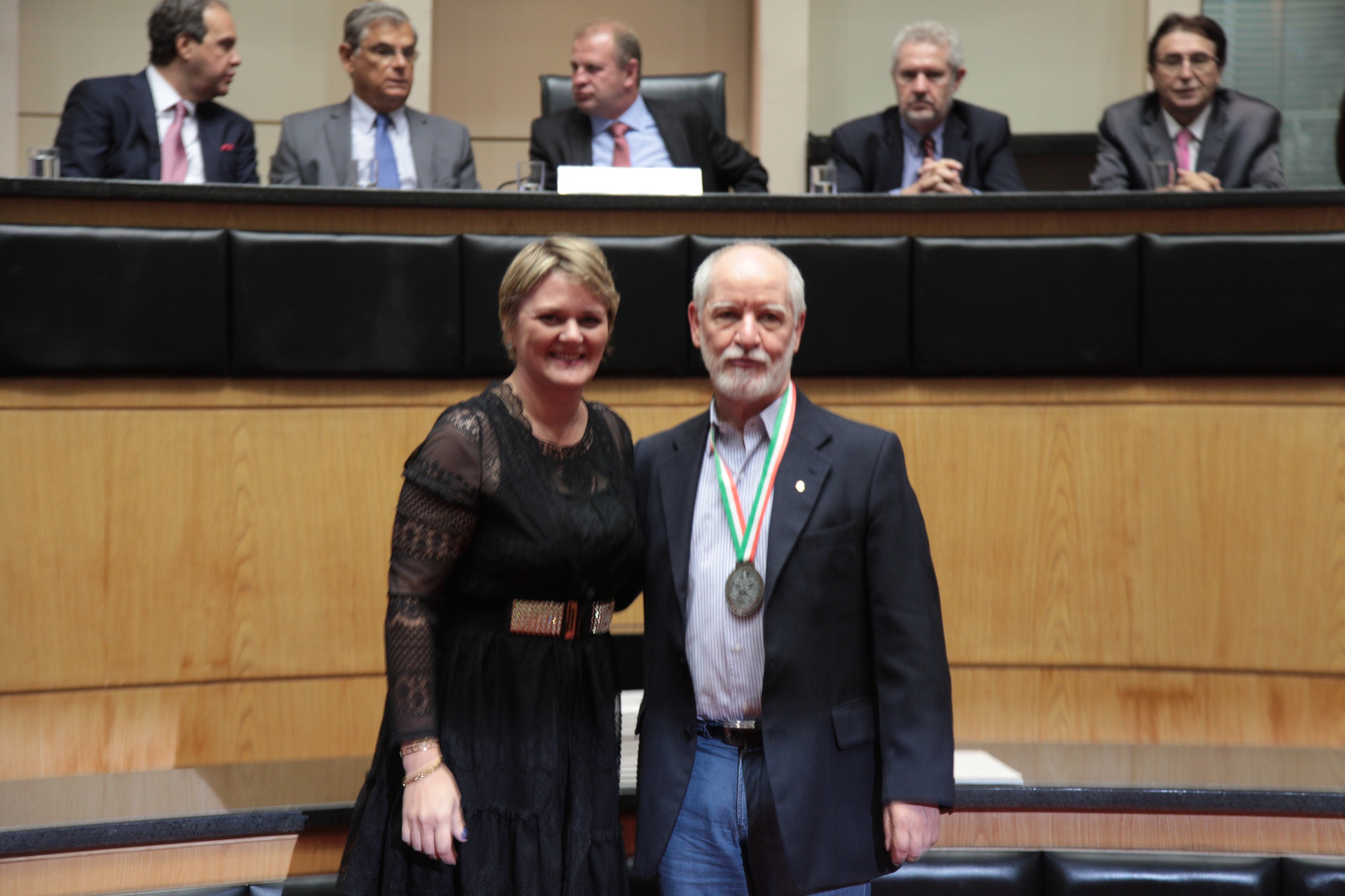 Homenageados - Comenda do Legislativo Catarinense.