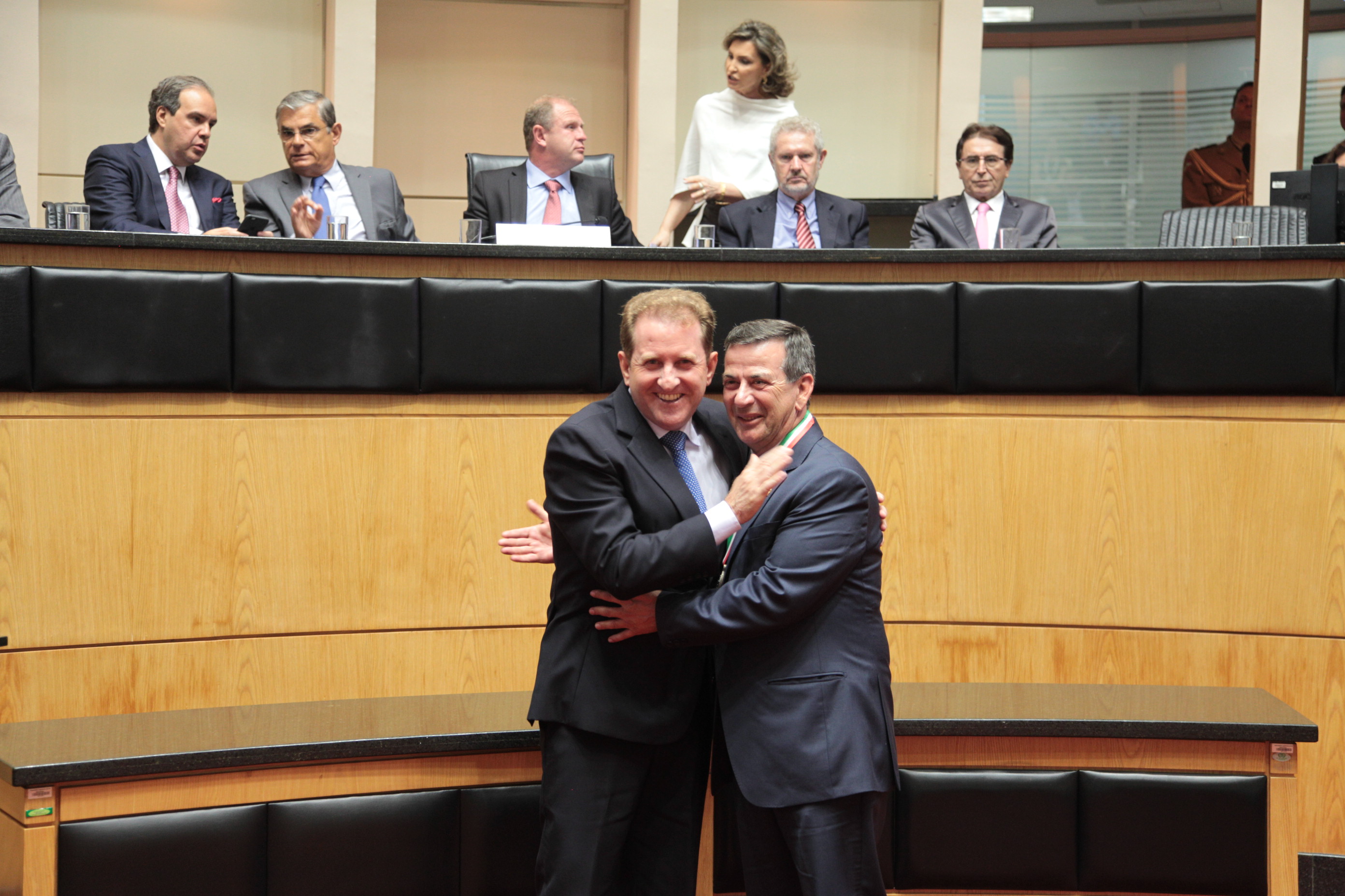 Homenageados - Comenda do Legislativo Catarinense.