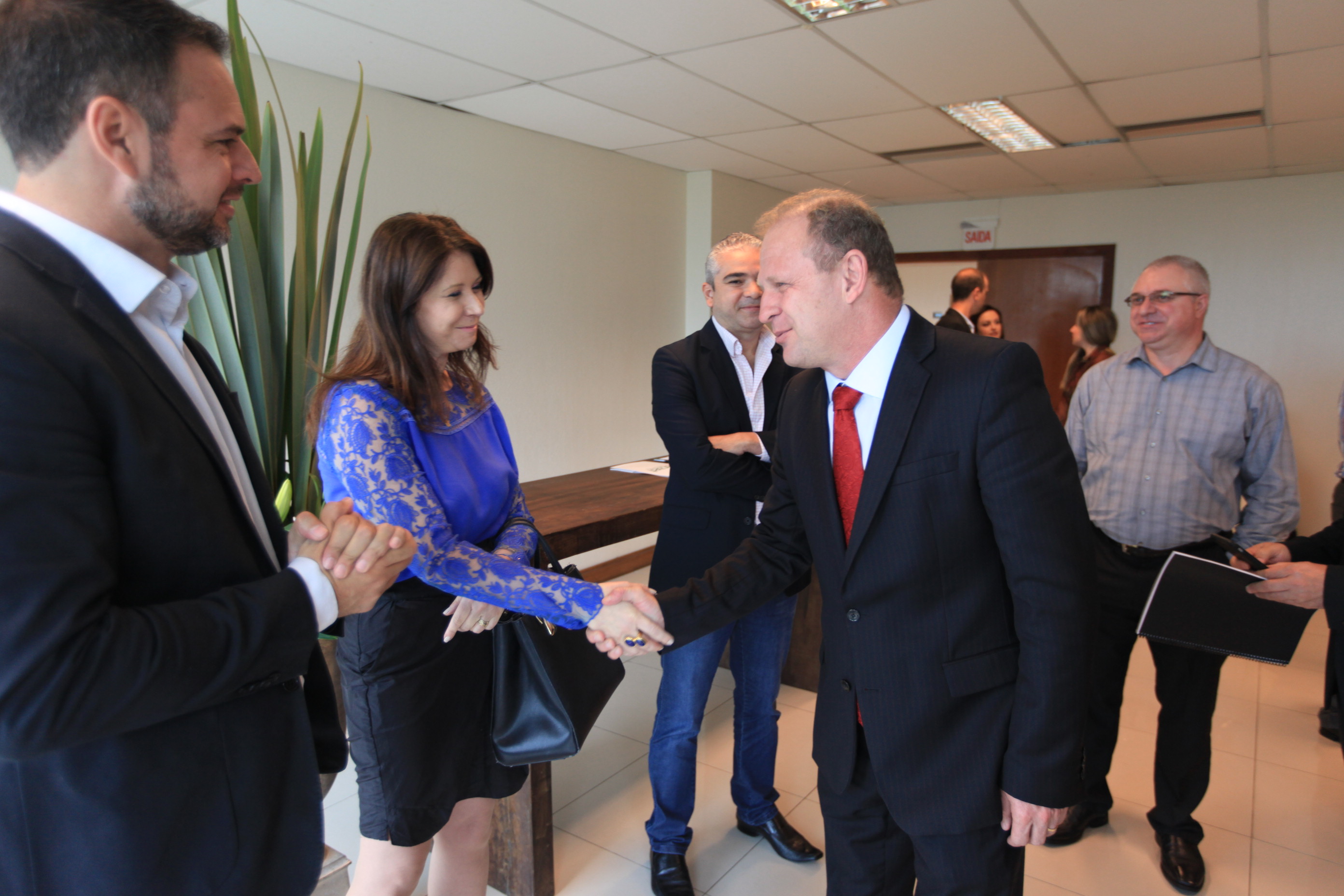 Assinatura de Convênio entre Acaert e Alesc.