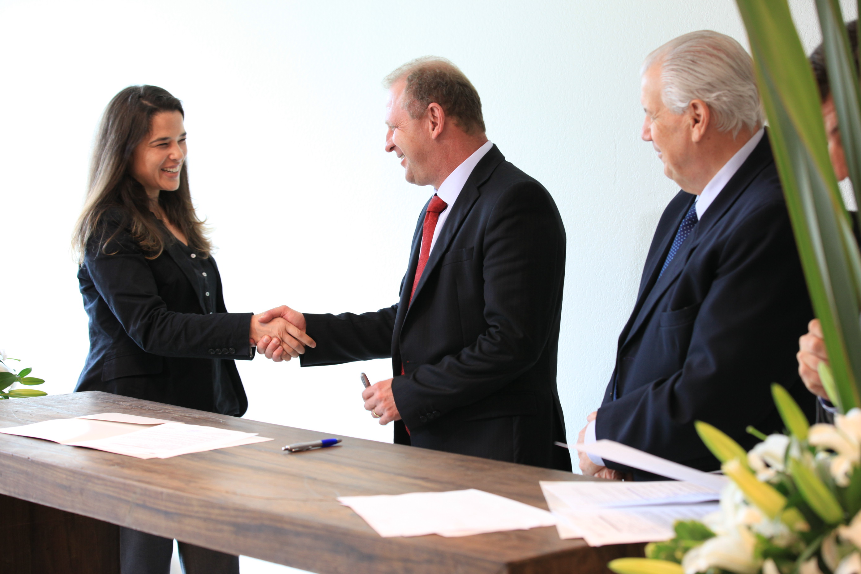 Assinatura de Convênio entre Acaert e Alesc.
