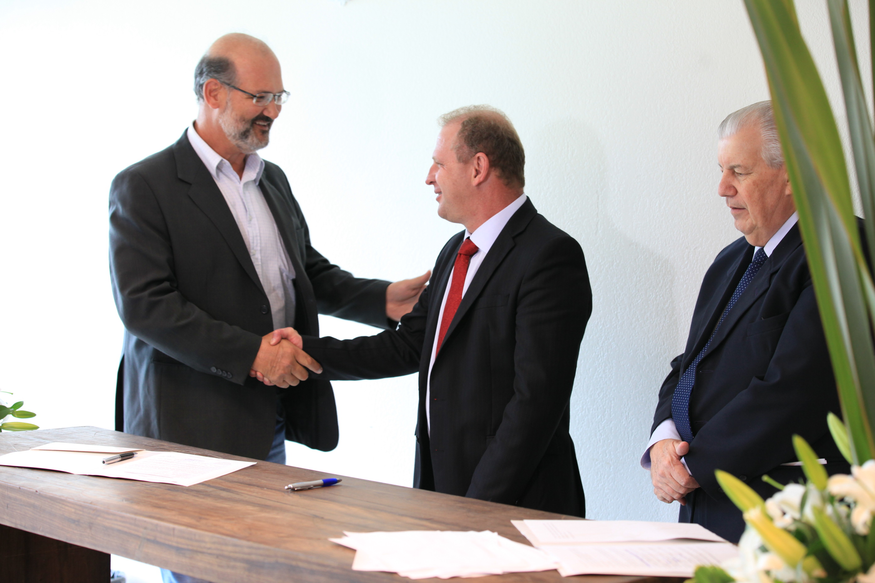Assinatura de Convênio entre Acaert e Alesc.