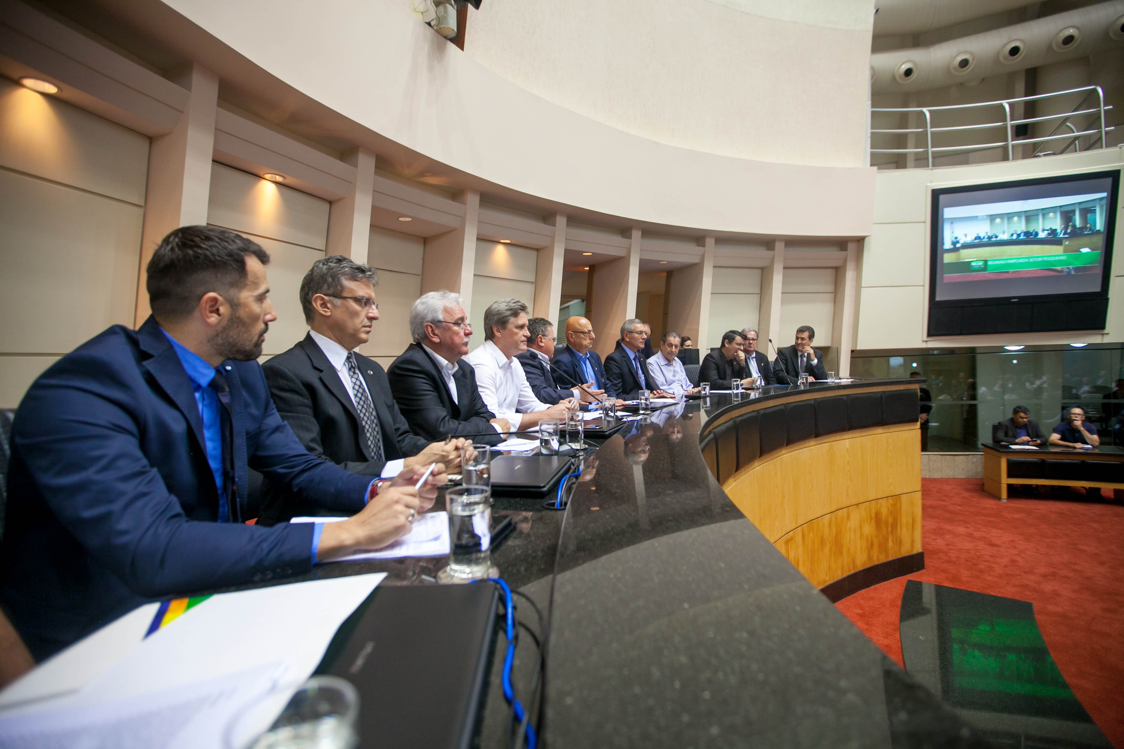 Ministro da Agricultura Blairo Maggi Participa de Encontro com Setor Pesqueiro.