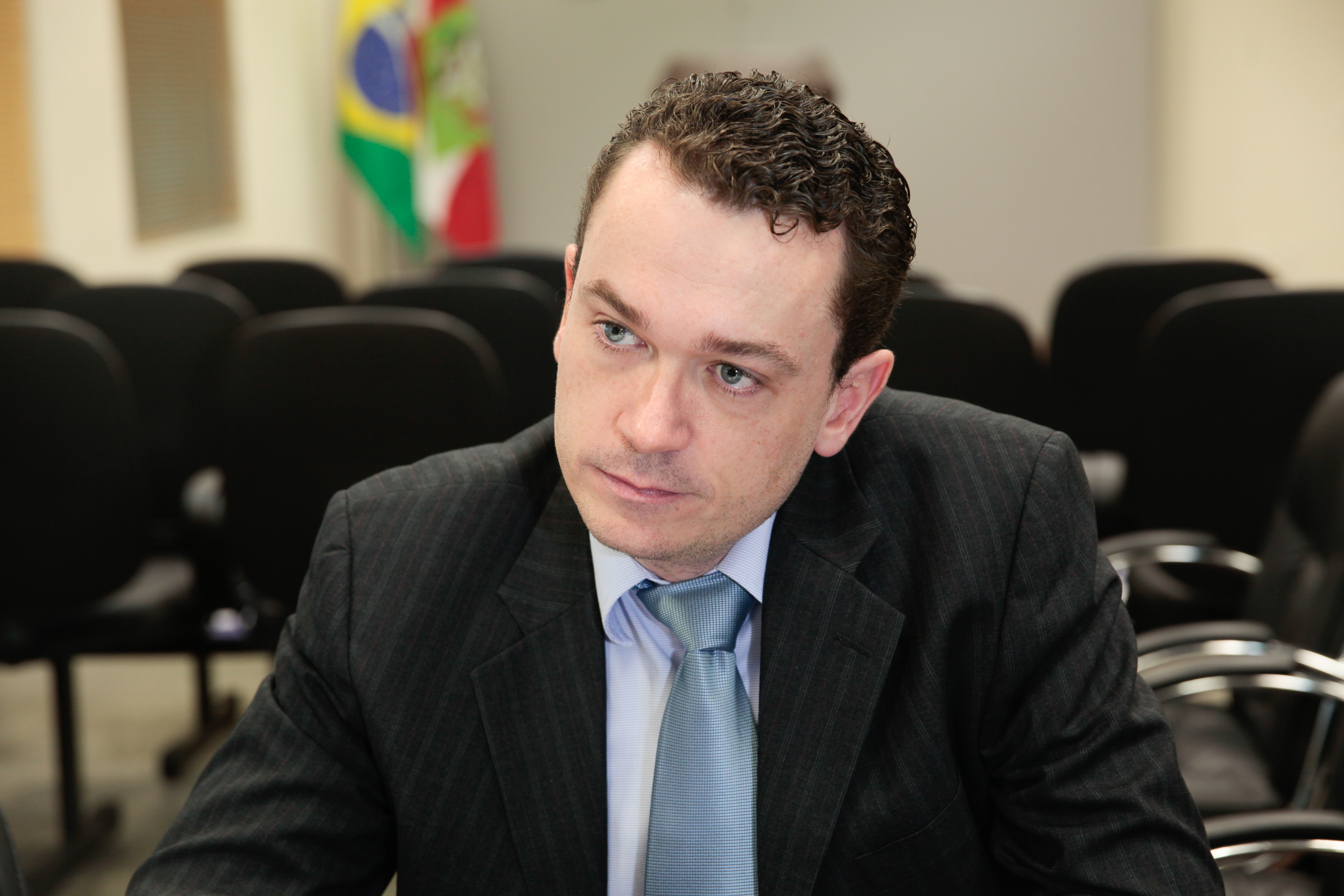 Programa Unindo Forças do MPSC. Promotor Samuel Naspolini.