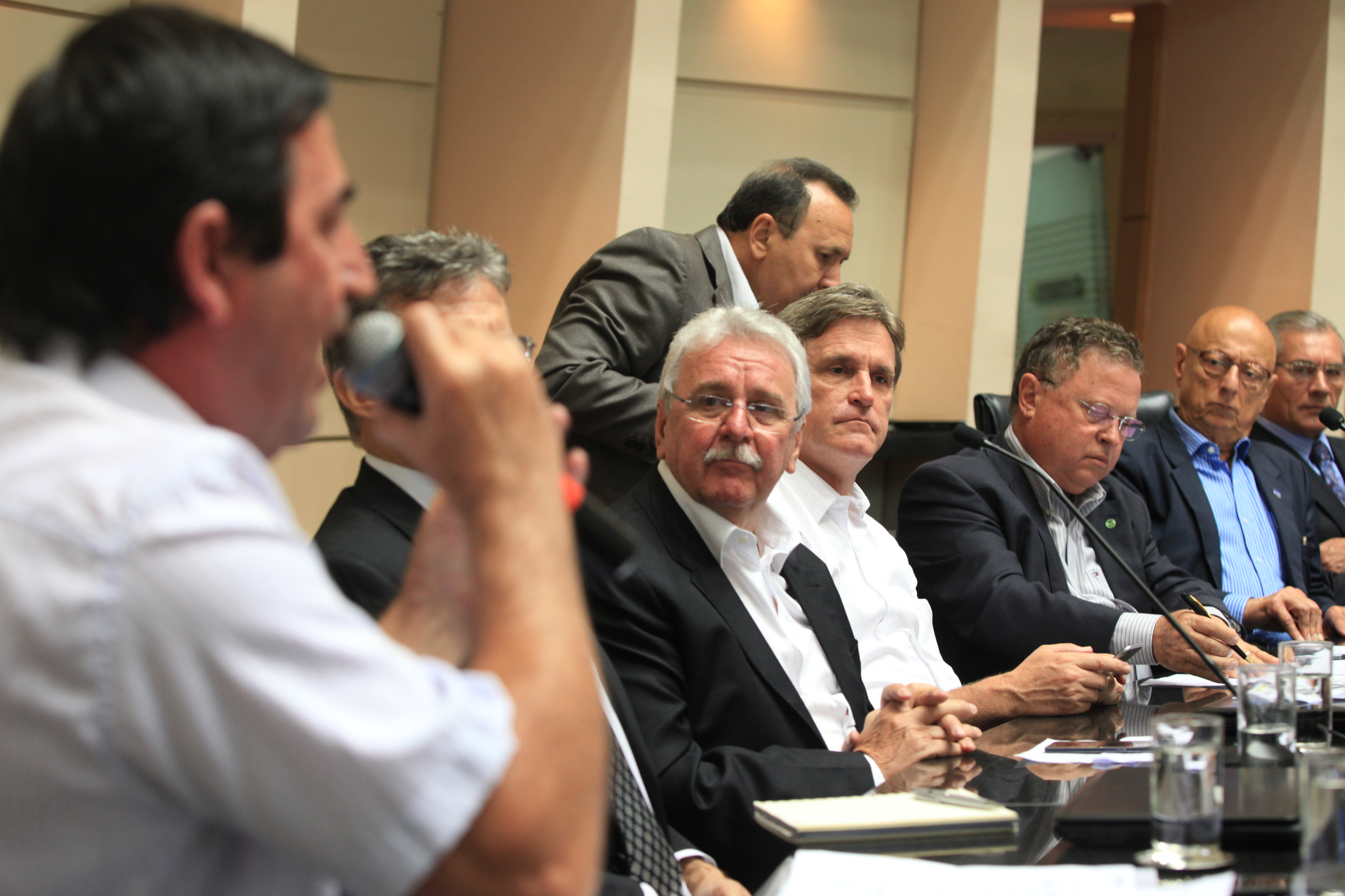 Ministro da Agricultura Blairo Maggi Participa de Encontro com Representantes do Setor Pesqueiro. Foto: Fábio Queiroz / Agência AL
