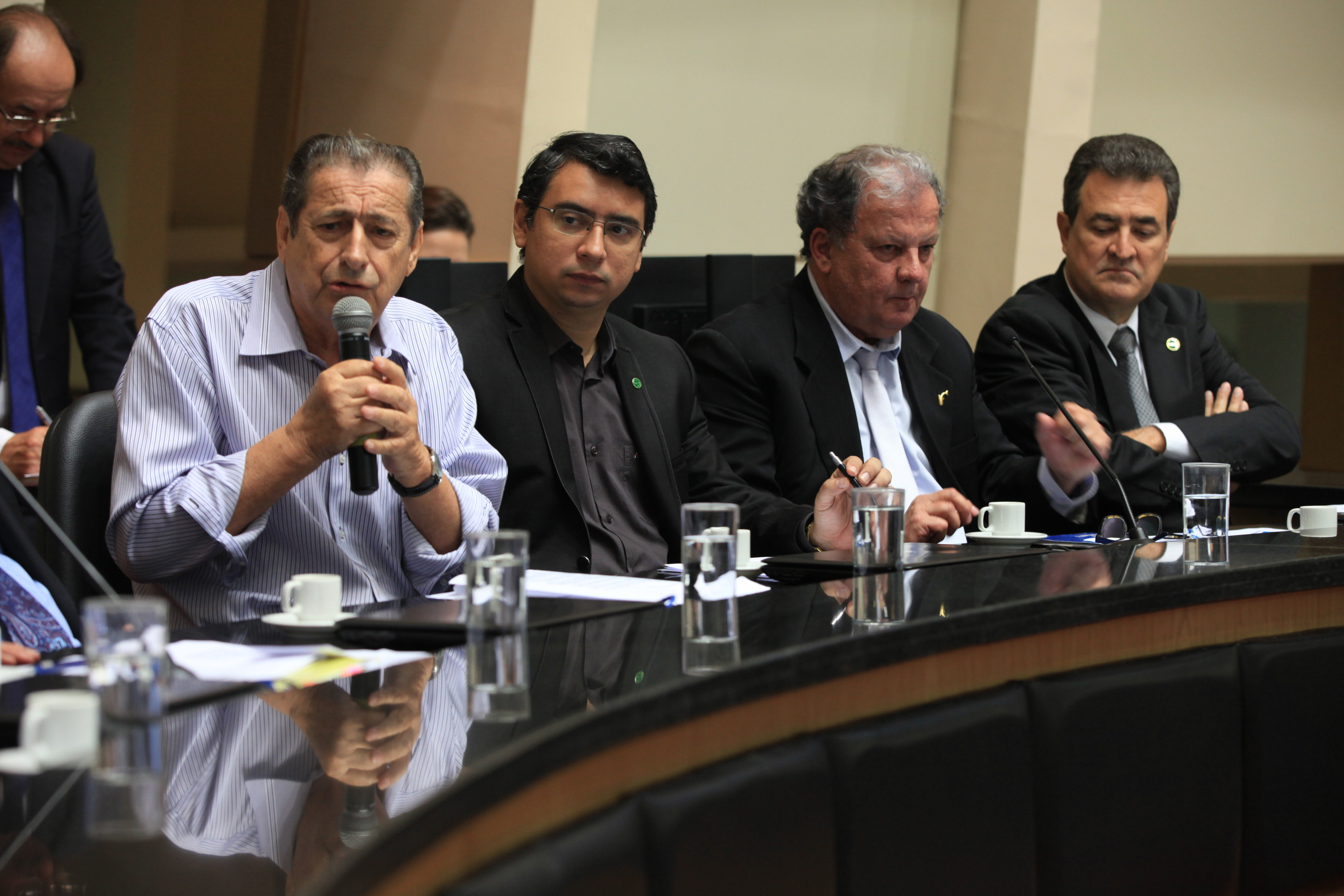 Ministro da Agricultura Blairo Maggi Participa de Encontro com Representantes do Setor Pesqueiro. Foto: Fábio Queiroz / Agência AL