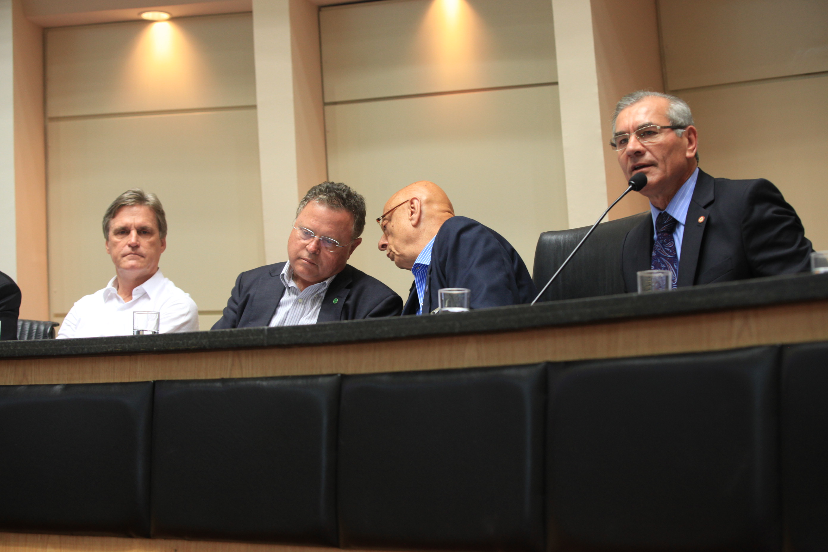Ministro da Agricultura Blairo Maggi Participa de Encontro com Representantes do Setor Pesqueiro. Foto: Fábio Queiroz / Agência AL