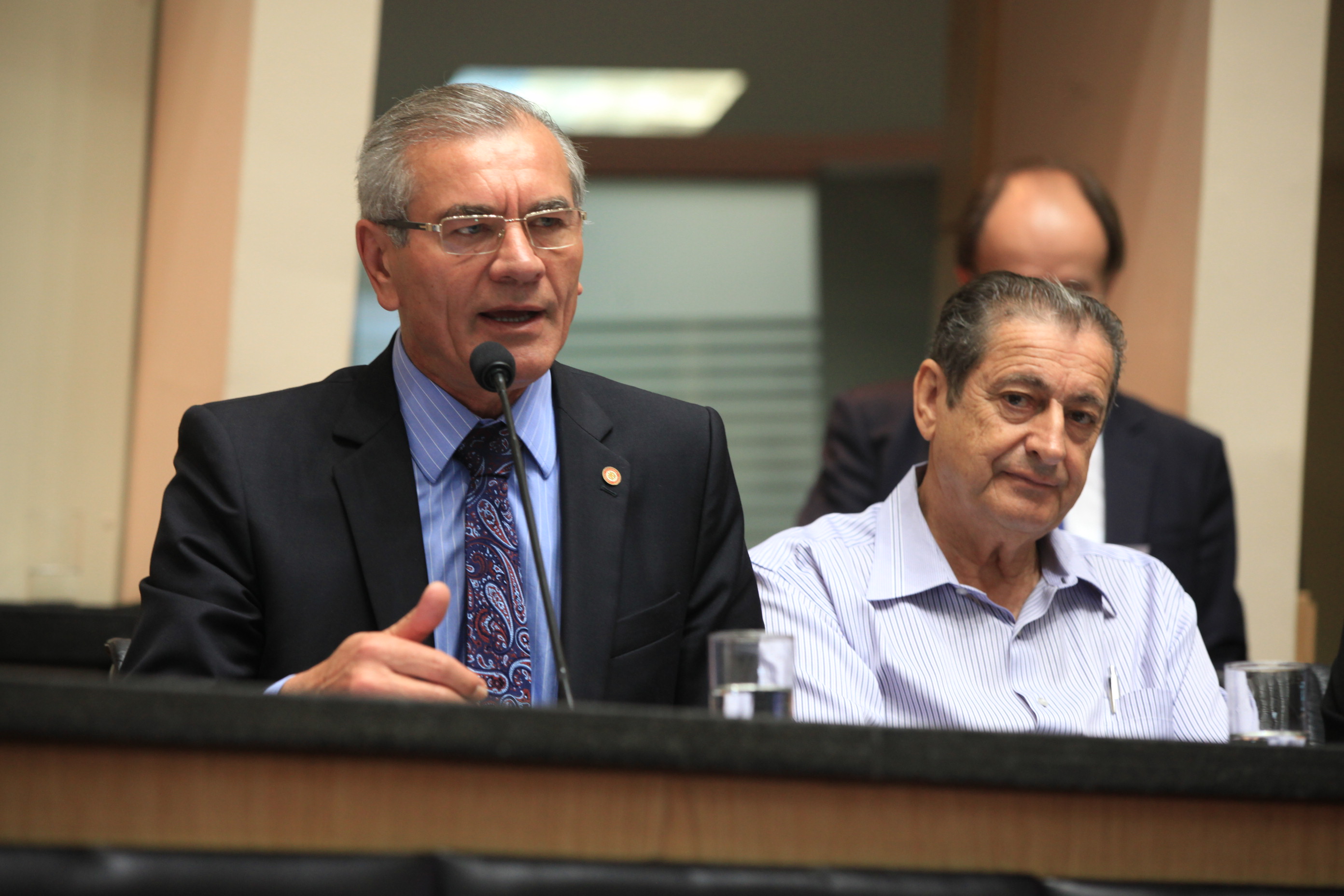 Ministro da Agricultura Blairo Maggi Participa de Encontro com Representantes do Setor Pesqueiro. Foto: Fábio Queiroz / Agência AL