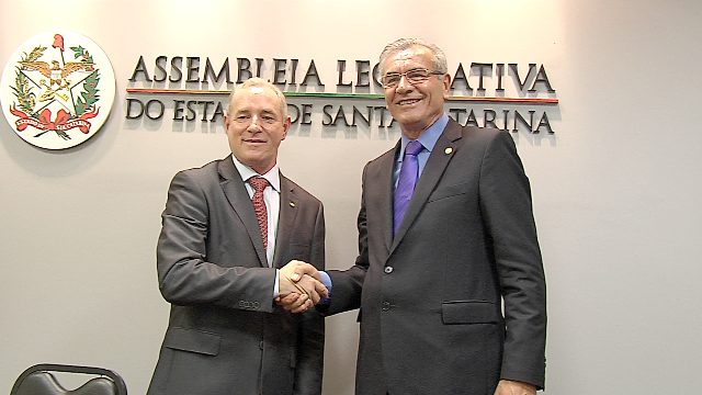 PP e PMDB anunciam acordo para sucessão na presidência da Alesc