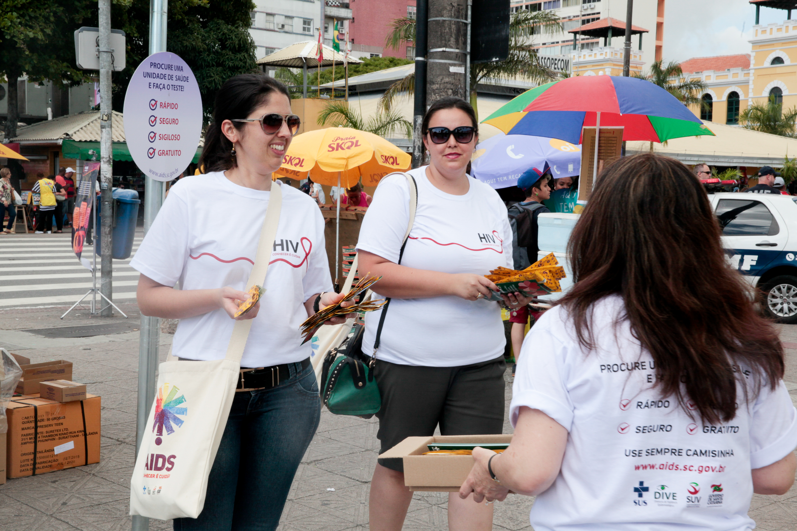 Dia Mundial de Combate à Aids.