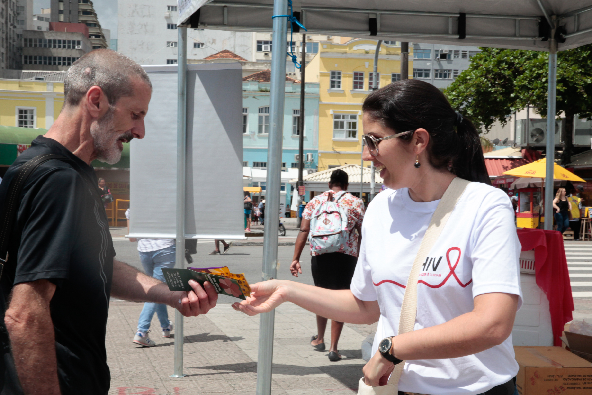 Dia Mundial de Combate à Aids.