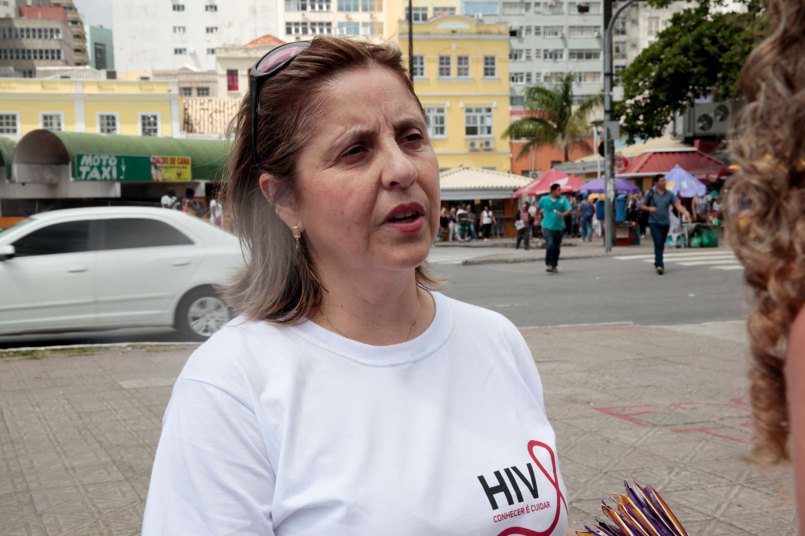 Dia Mundial de Combate à Aids. Dulce Quevedo.