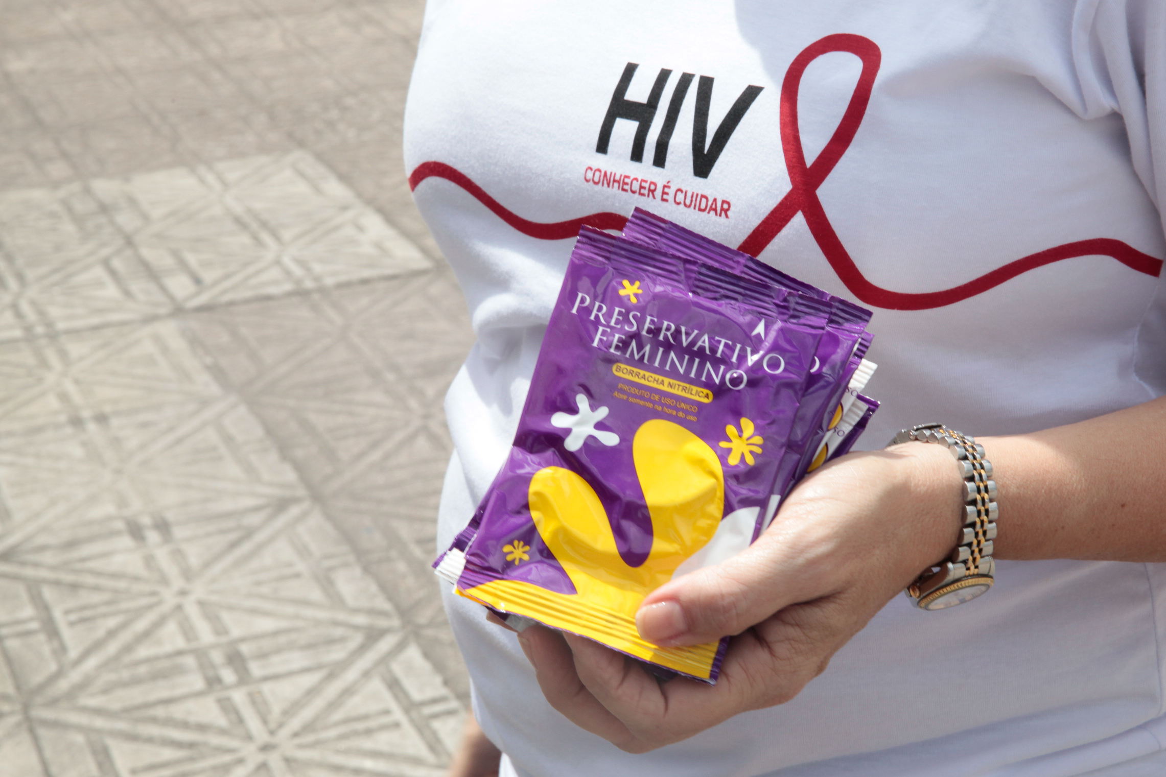 Dia Mundial de Combate à Aids.