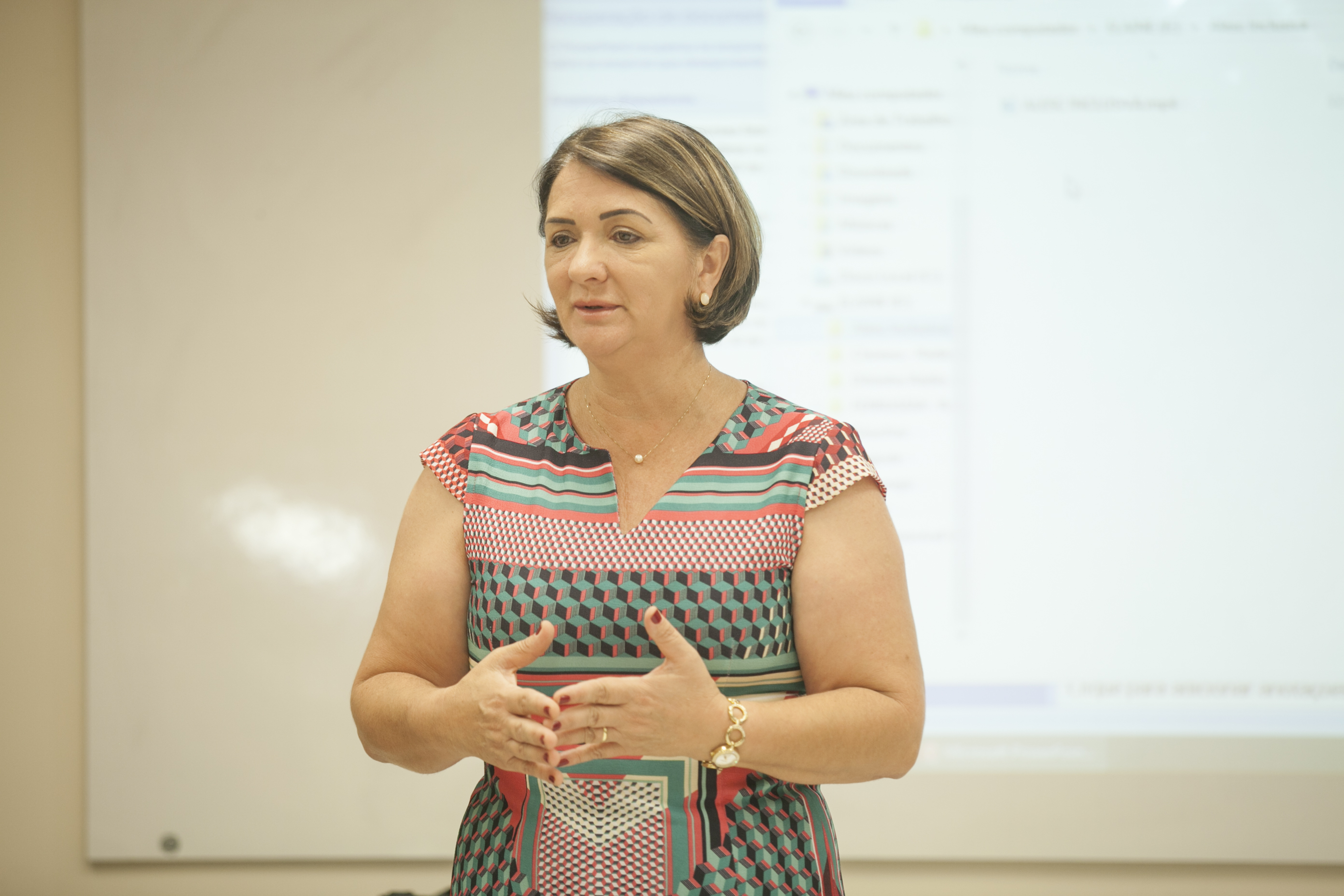 Janice Kraaniak, Presidente da Comissão Interinstitucional de Seleção do Programa Alesc Inclusiva.