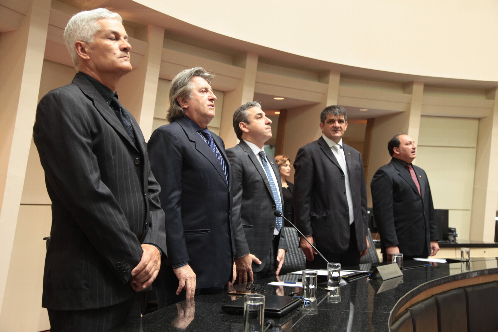 Onílio Cidade Filho, Leonel Pavan, Mário Marcondes, Marisérgio Francisco Kons e Valério Zawadzki Netto