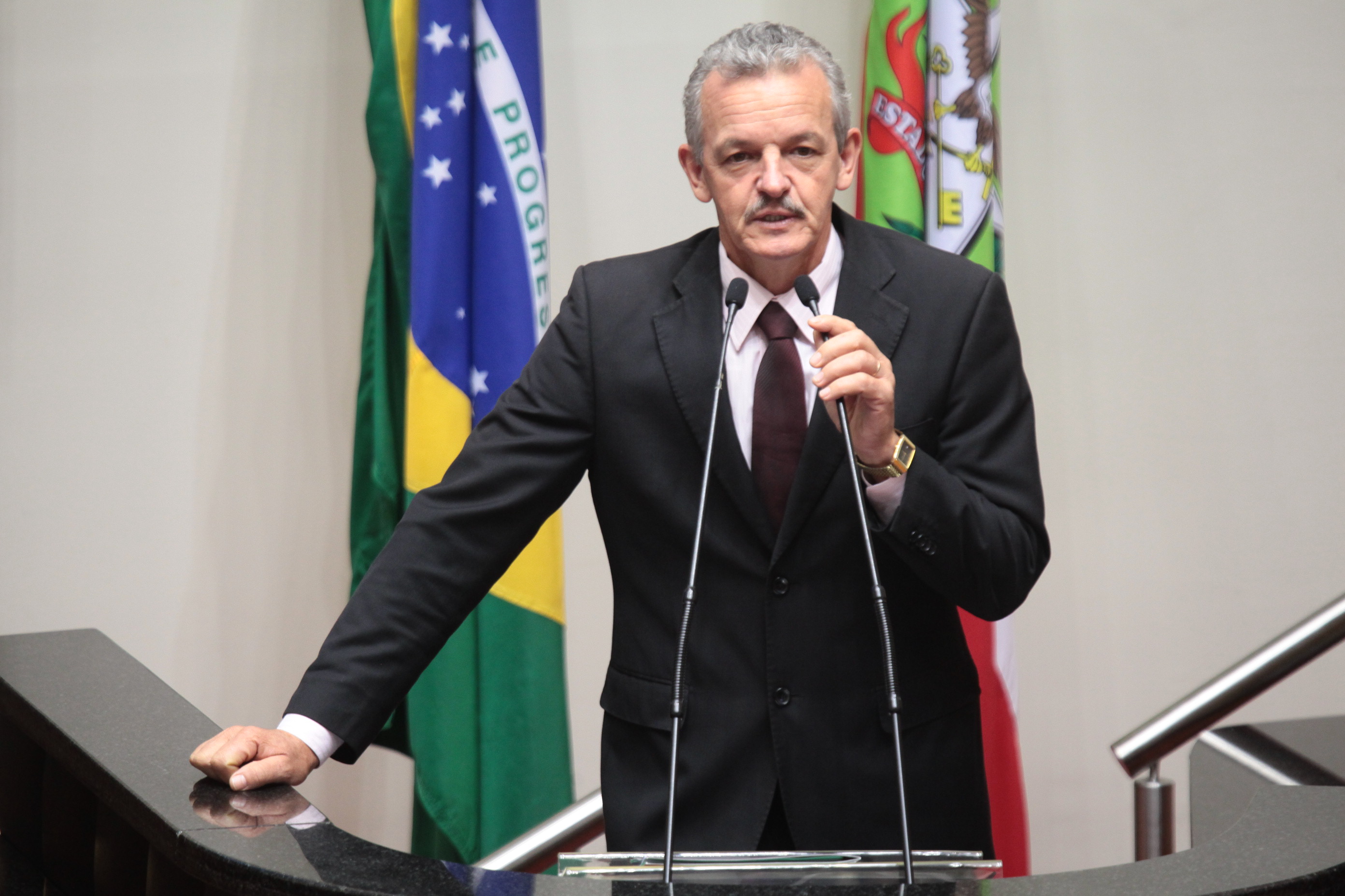 Sessão Ordinária. Deputado Dirceu Dresch (PT) Foto: Miriam Zomer