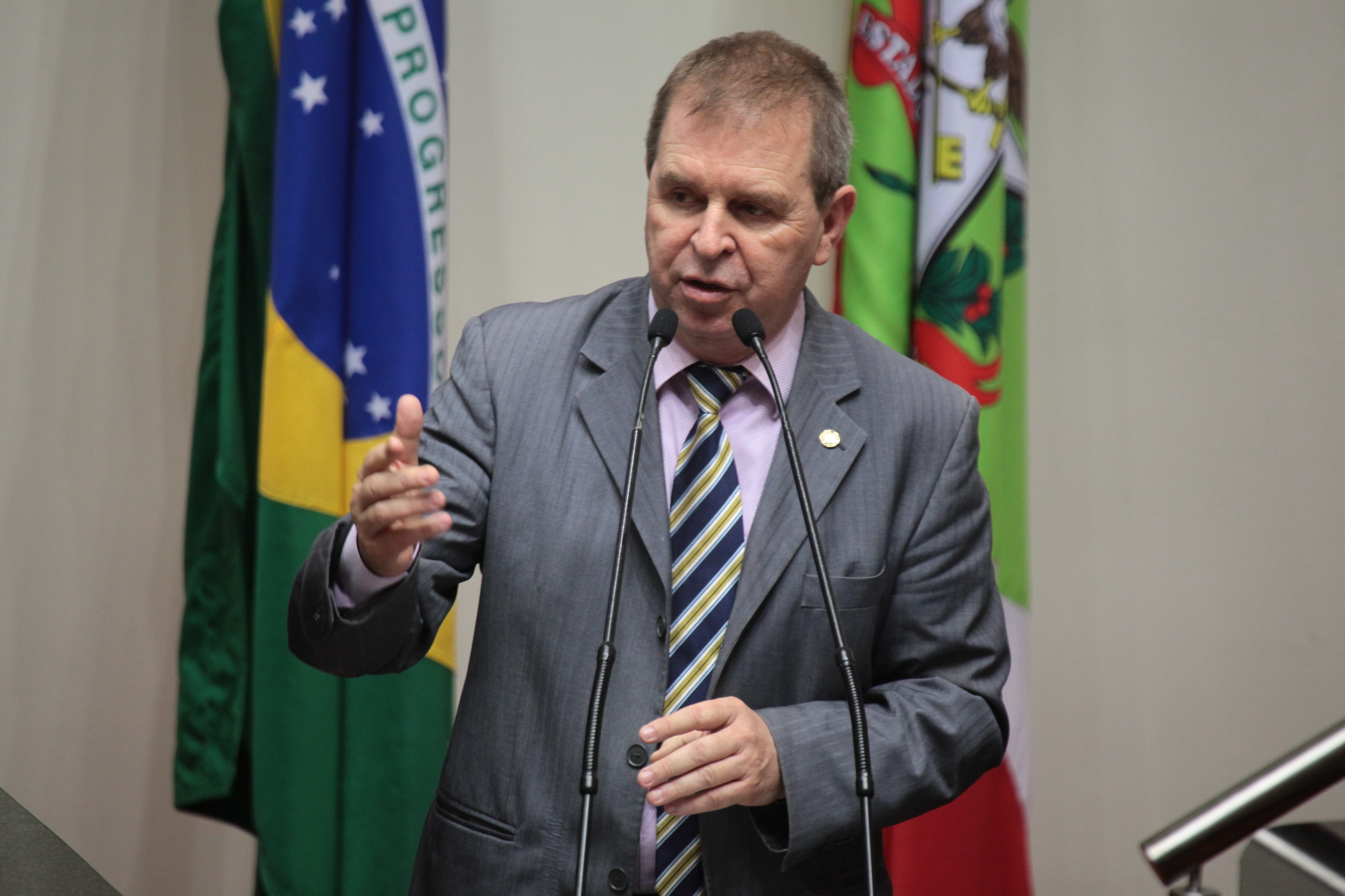 Sessão Ordinária. Deputado Maurício Eskudlark (PR)  Foto: Miriam Zomer