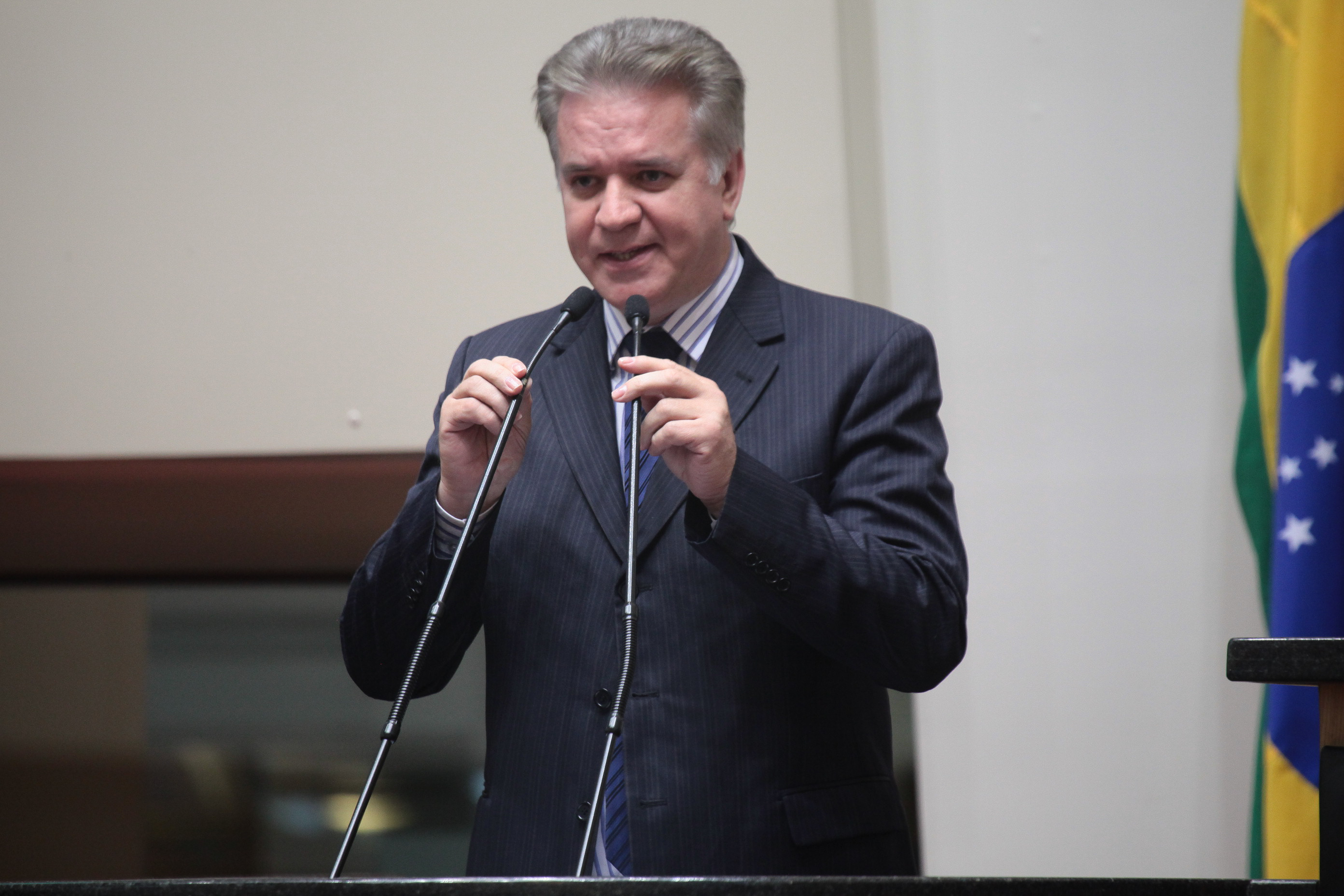 Sessão Ordinária. Deputado César Valduga (PCdoB). Foto: Daniella Coriolano