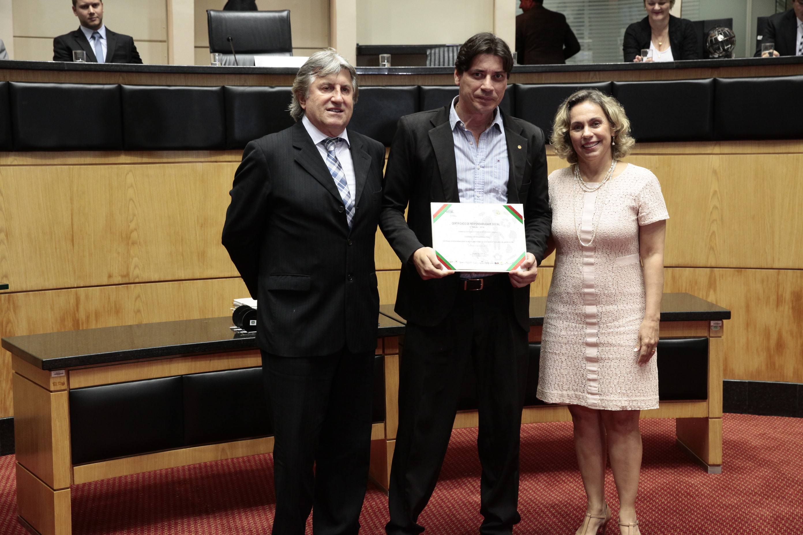Sessão Especial - Certificação de Responsabilidade Social.