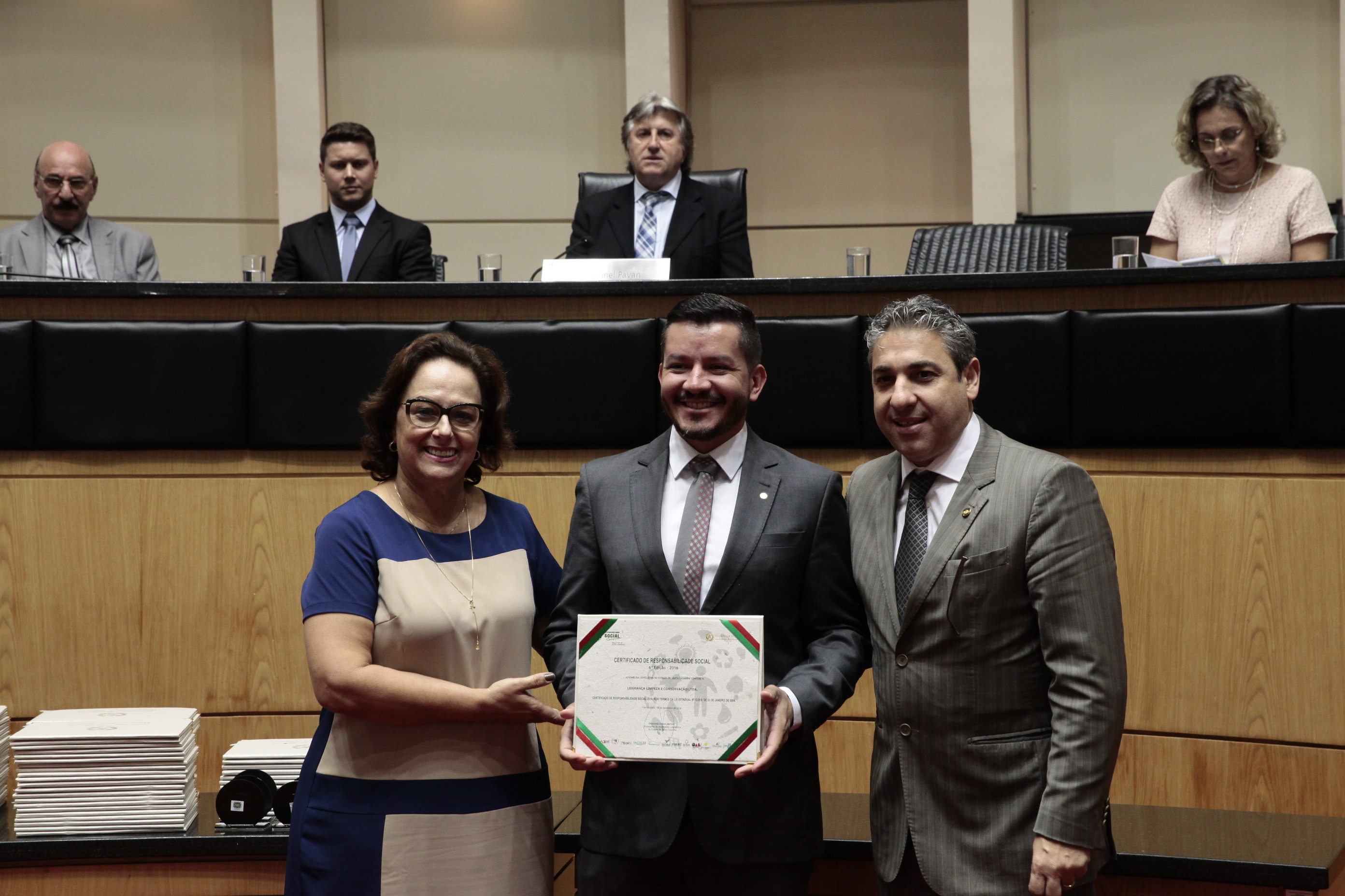 Sessão Especial - Certificação de Responsabilidade Social.