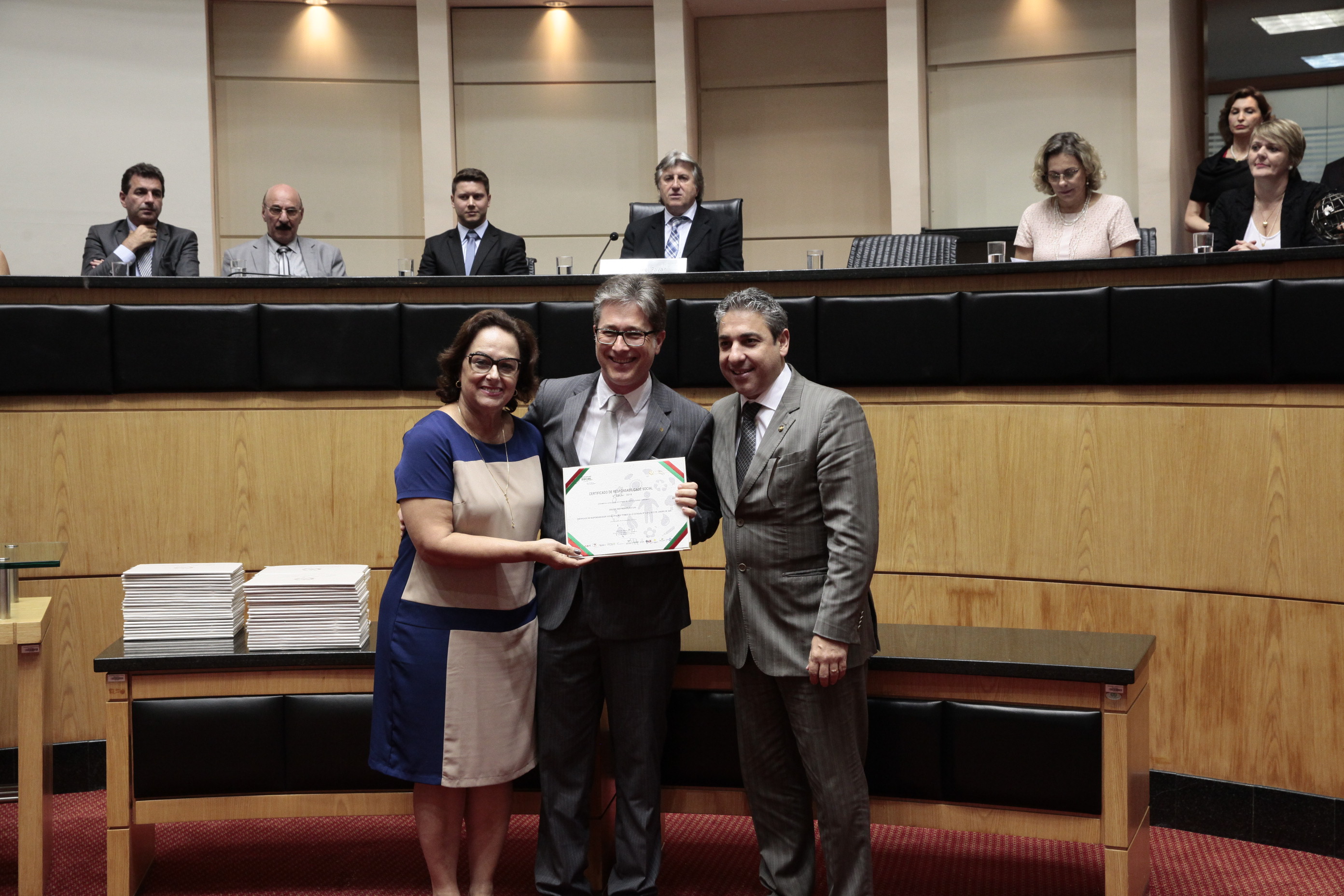 Sessão Especial - Certificação de Responsabilidade Social.
