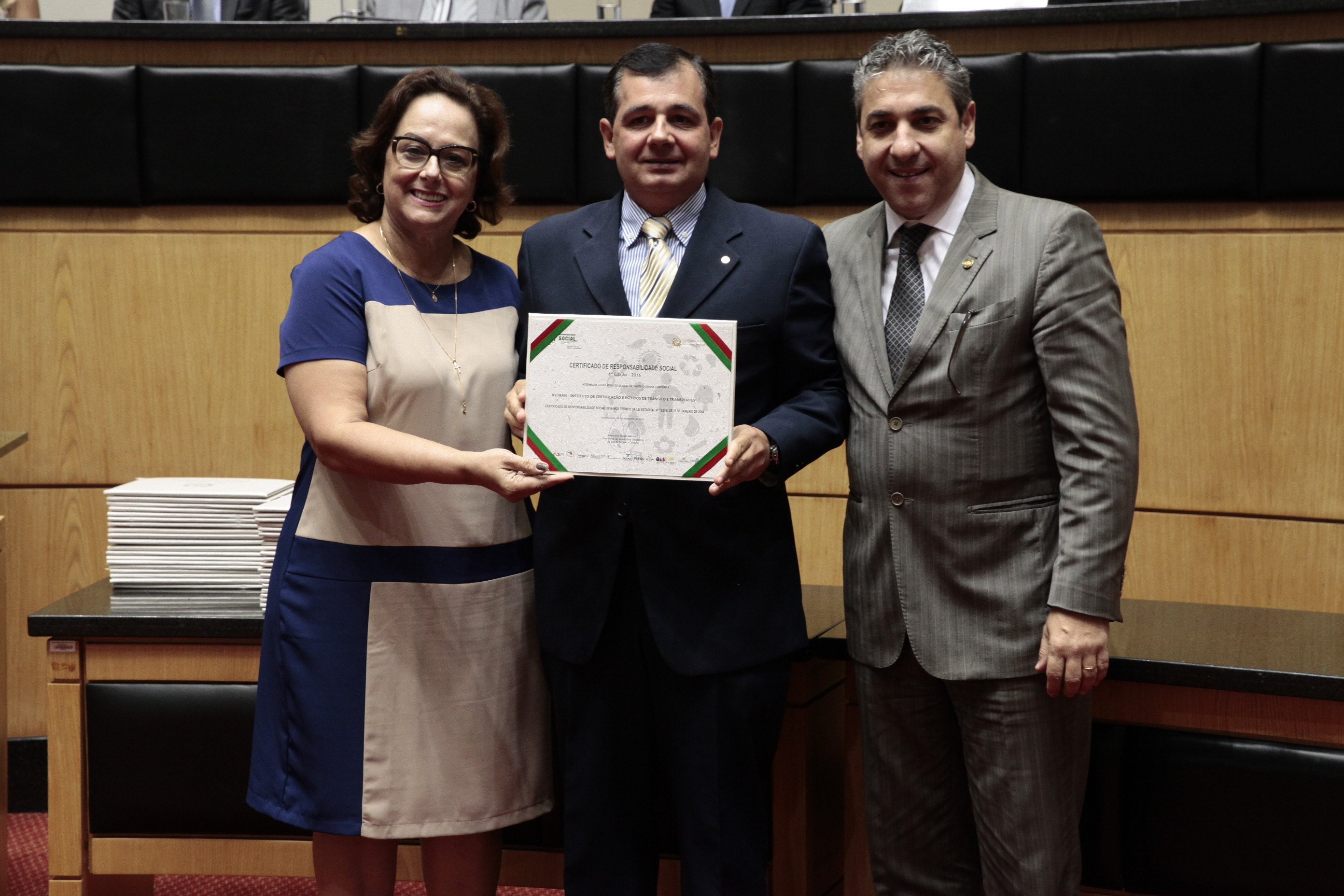 Sessão Especial - Certificação de Responsabilidade Social.