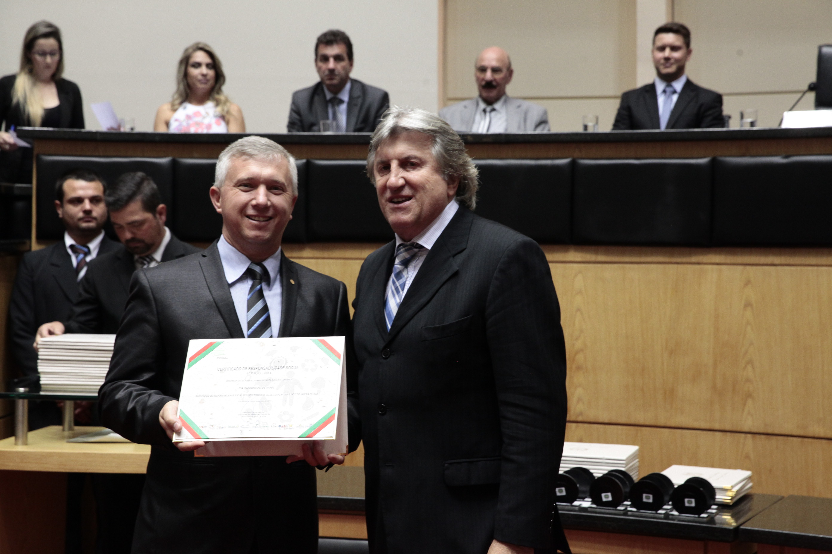 Sessão Especial - Certificação de Responsabilidade Social.