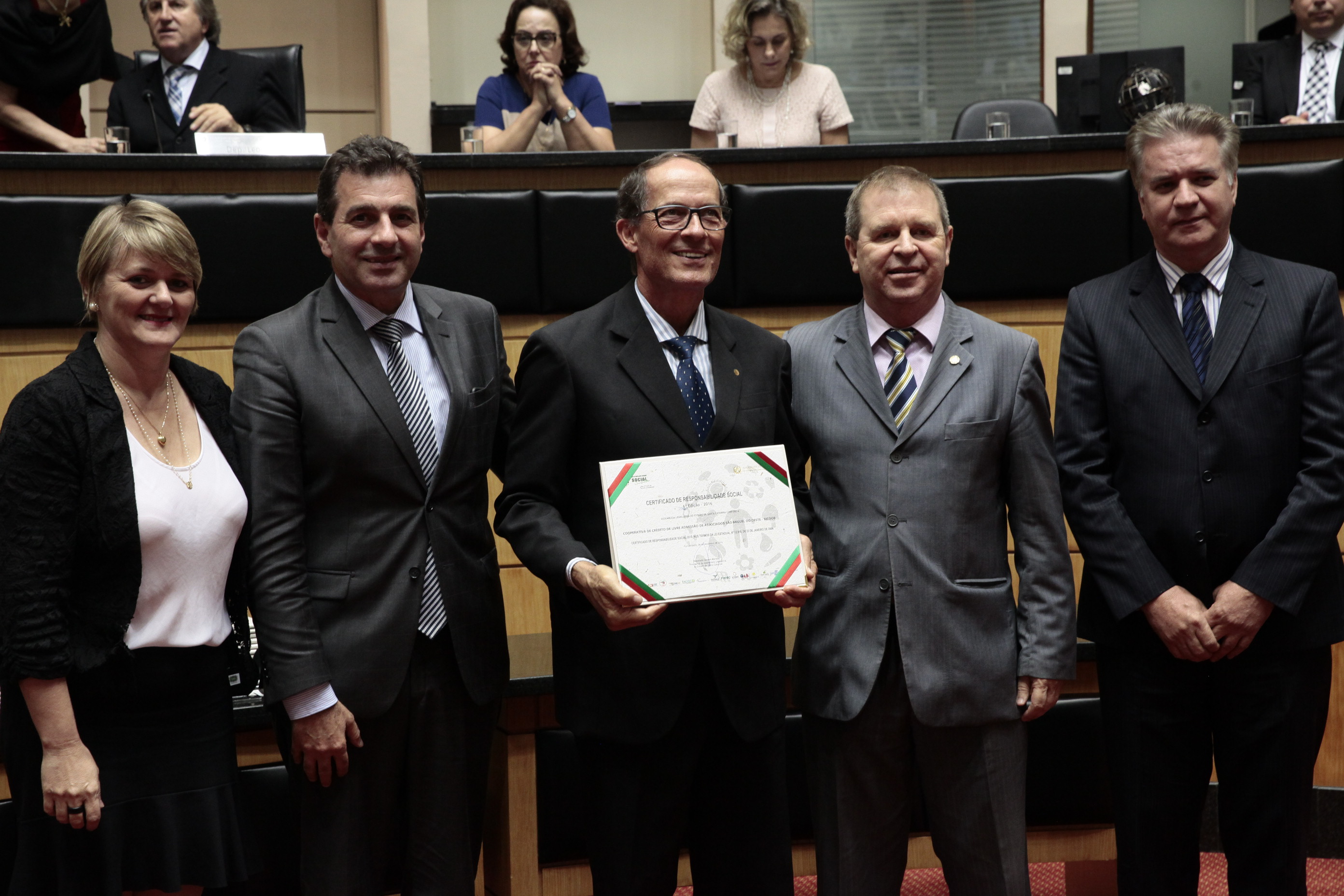 Sessão Especial - Certificação de Responsabilidade Social.