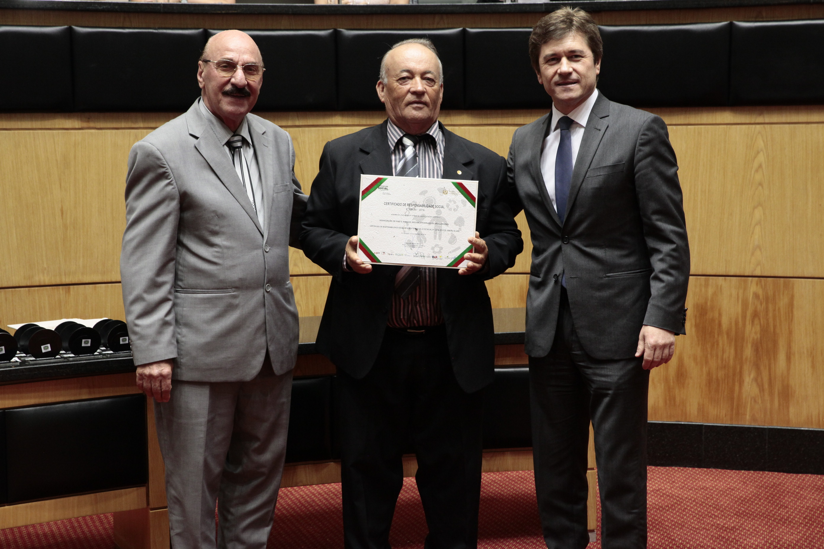 Sessão Especial - Certificação de Responsabilidade Social.