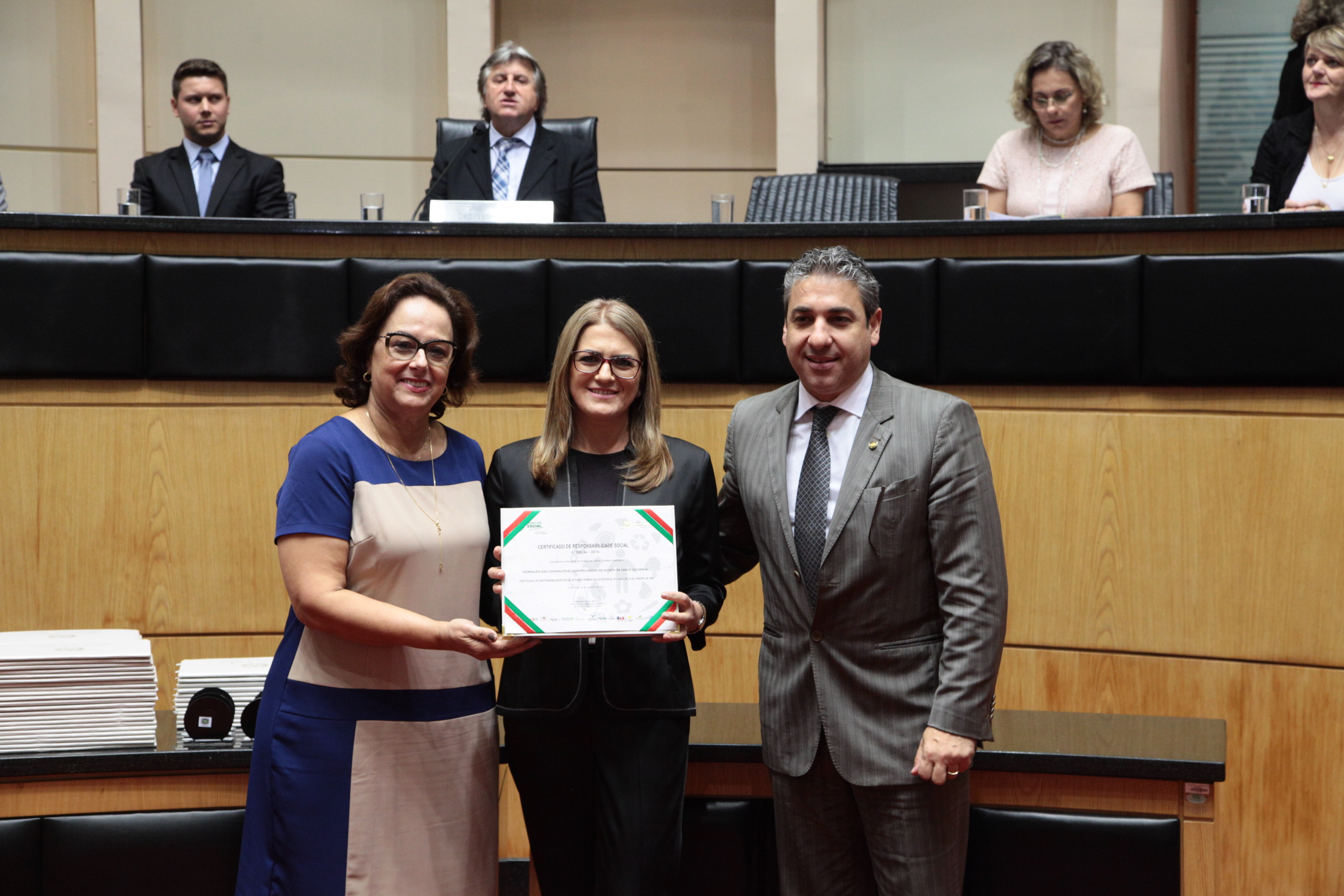 Sessão Especial - Certificação de Responsabilidade Social.