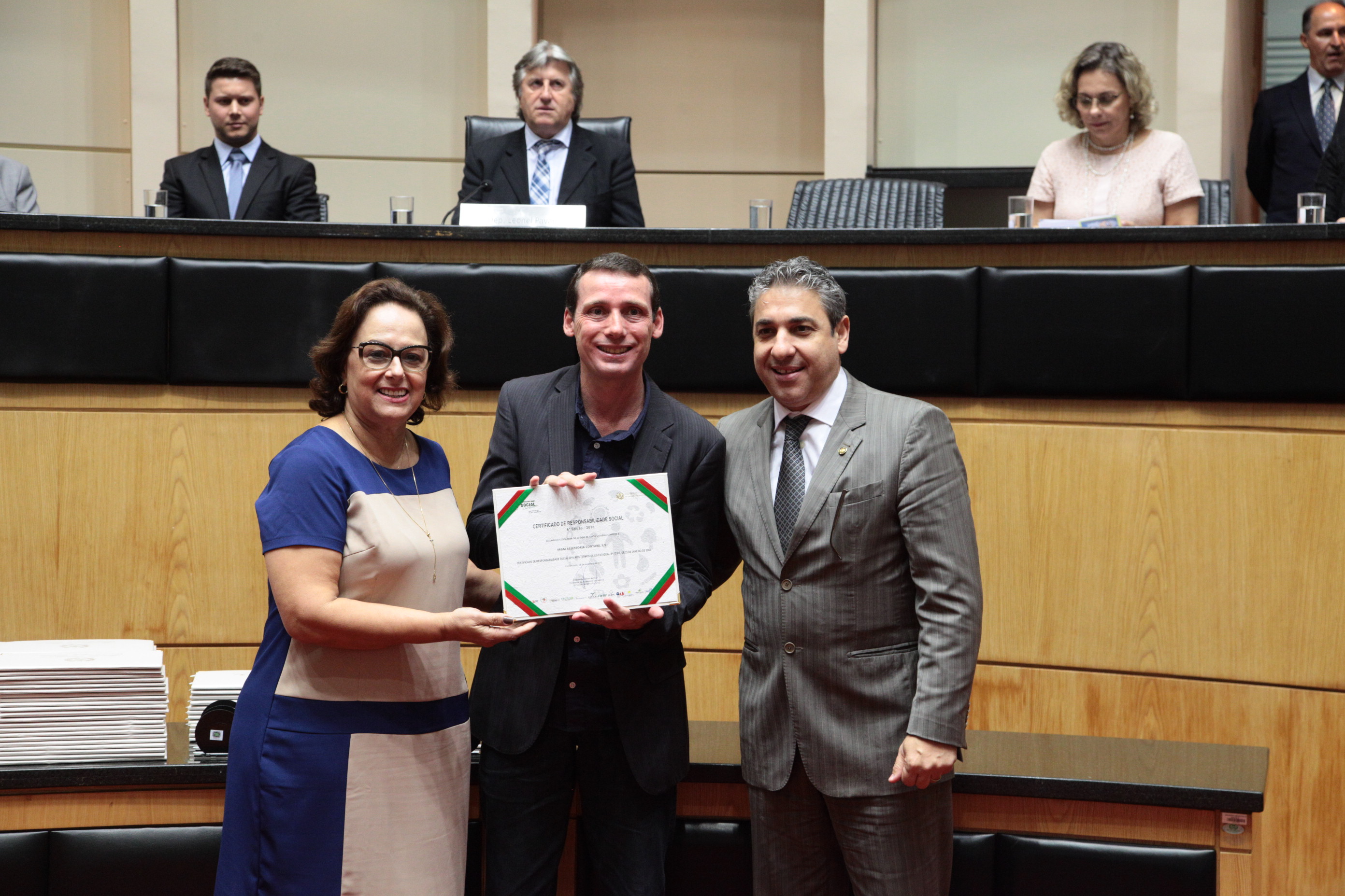 Sessão Especial - Certificação de Responsabilidade Social.
