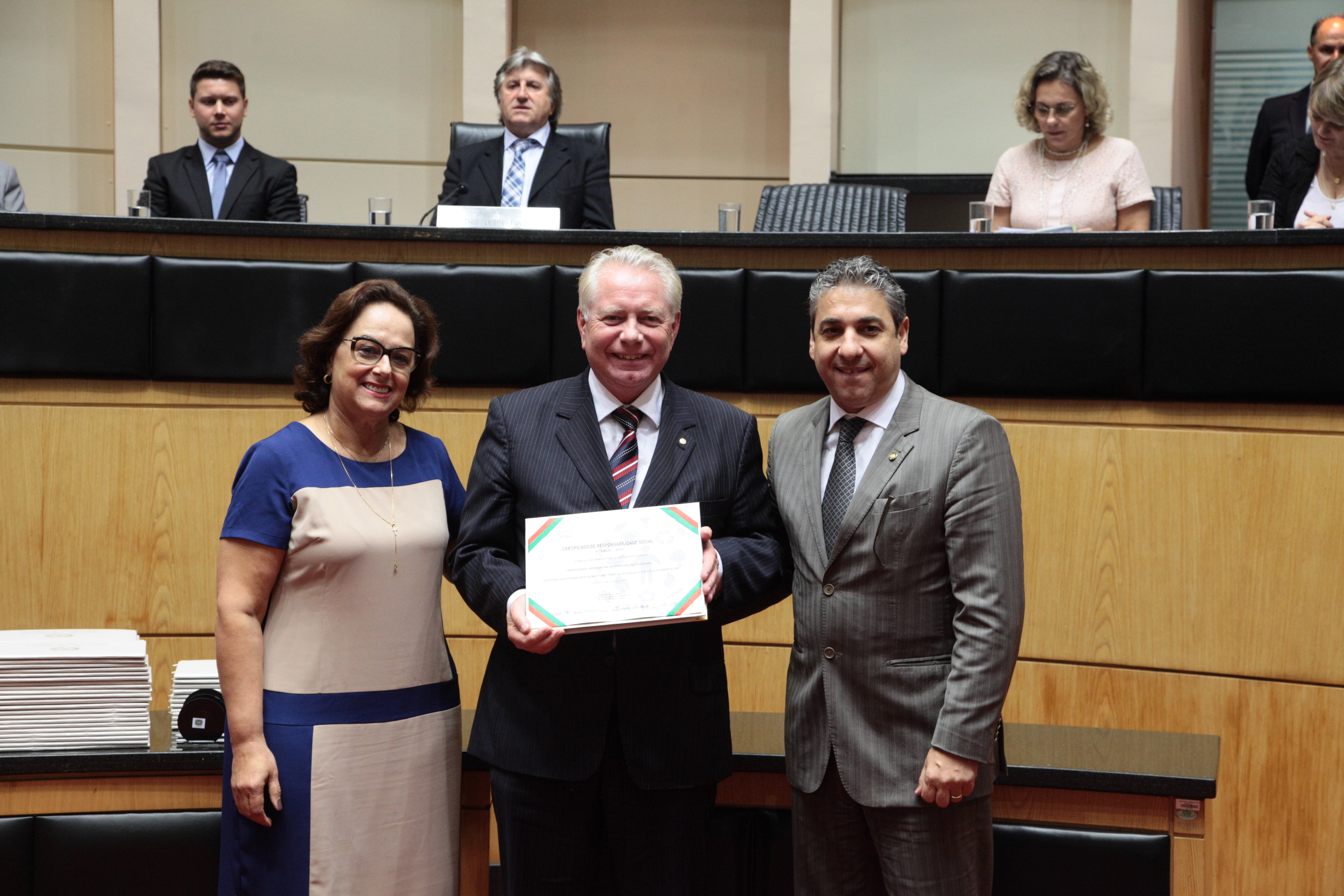Sessão Especial - Certificação de Responsabilidade Social.