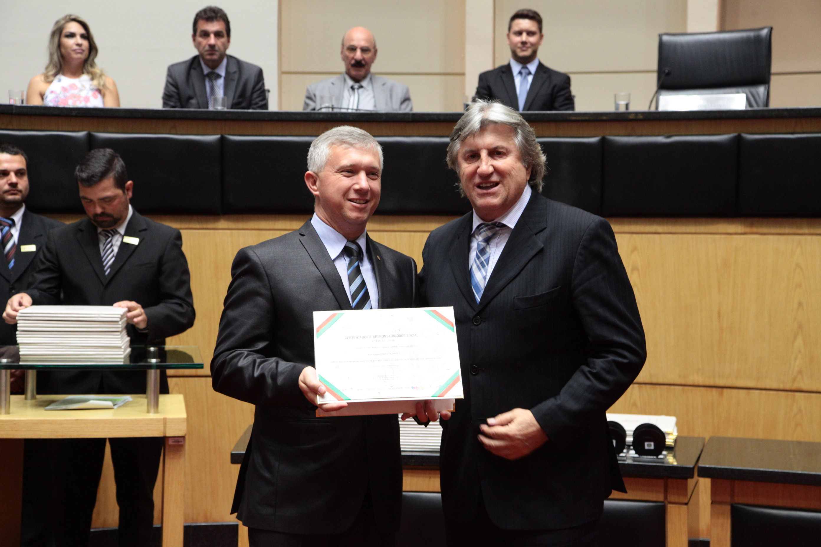 Sessão Especial - Certificação de Responsabilidade Social.
