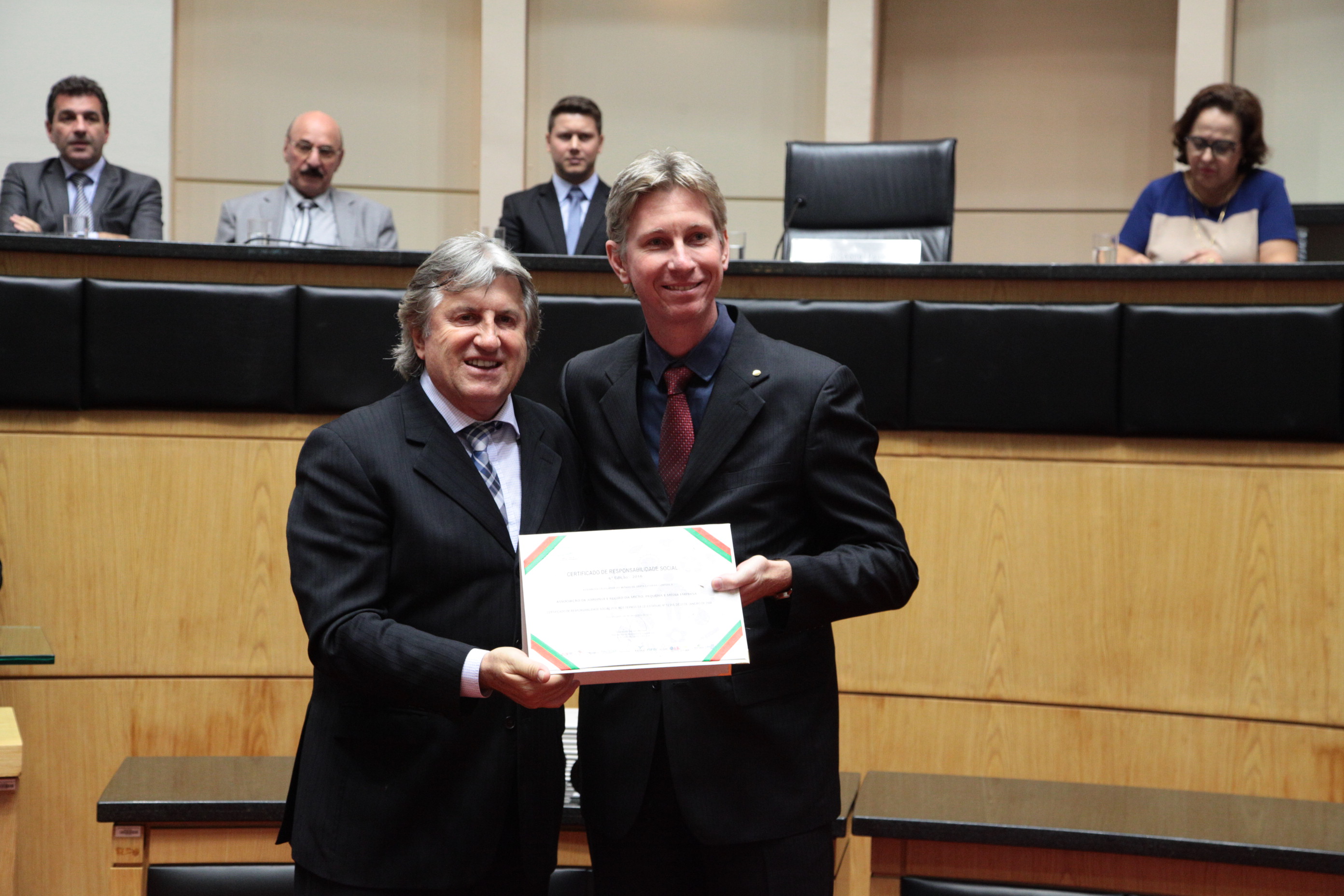 Sessão Especial - Certificação de Responsabilidade Social.