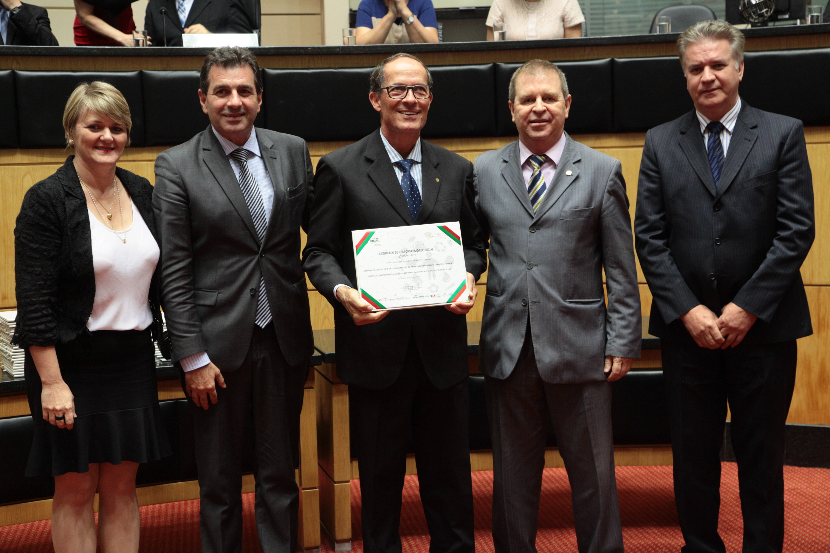 Sessão Especial - Certificação de Responsabilidade Social.