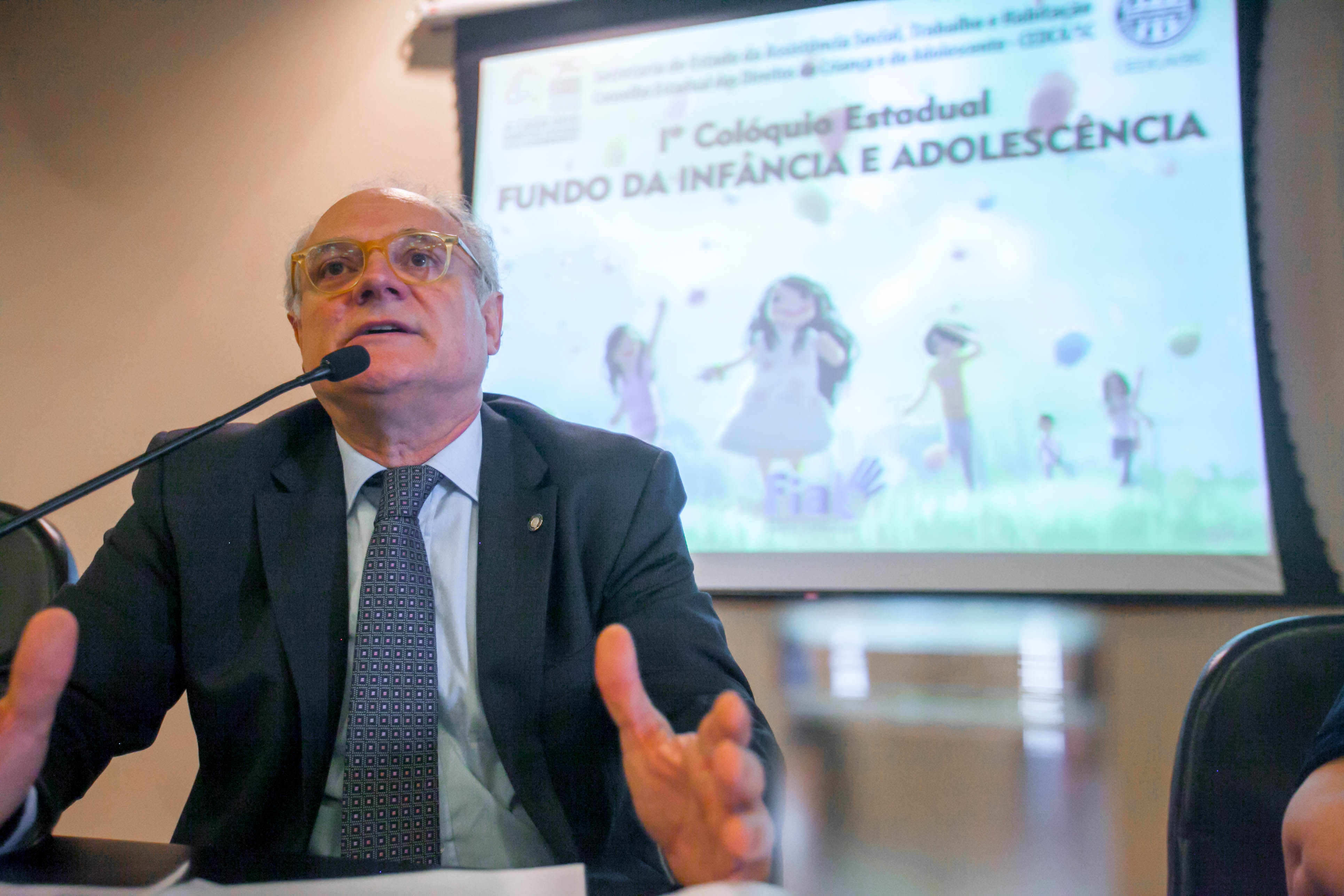 Deputado Vicente Caropreso (PSDB) - Colóquio sobre o Futuro para a Infância e Adolescência.Foto: Luis Gustavo Debiasi/ Agência AL