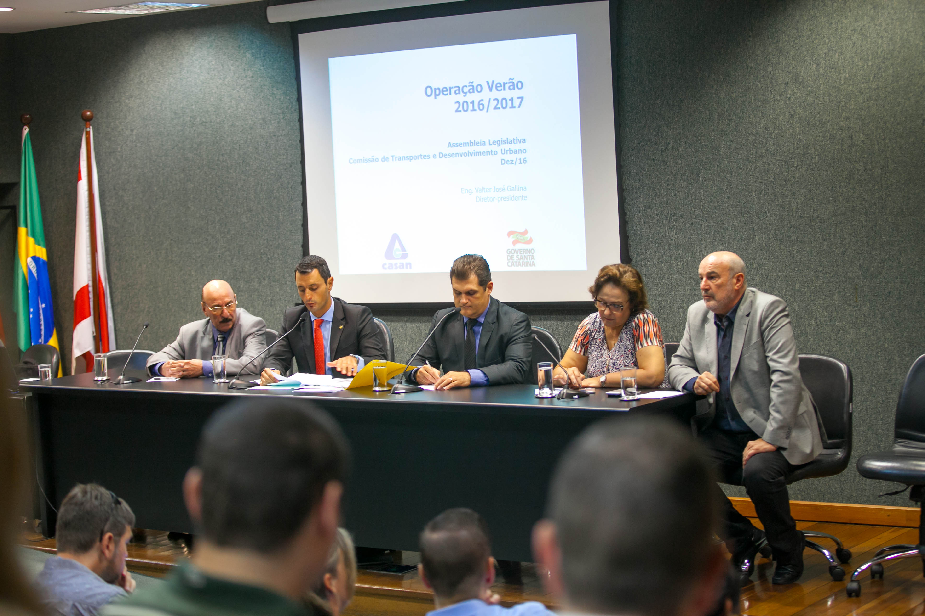 Comissão de Transporte e Desenvolvimento Urbano - Palestra Casan