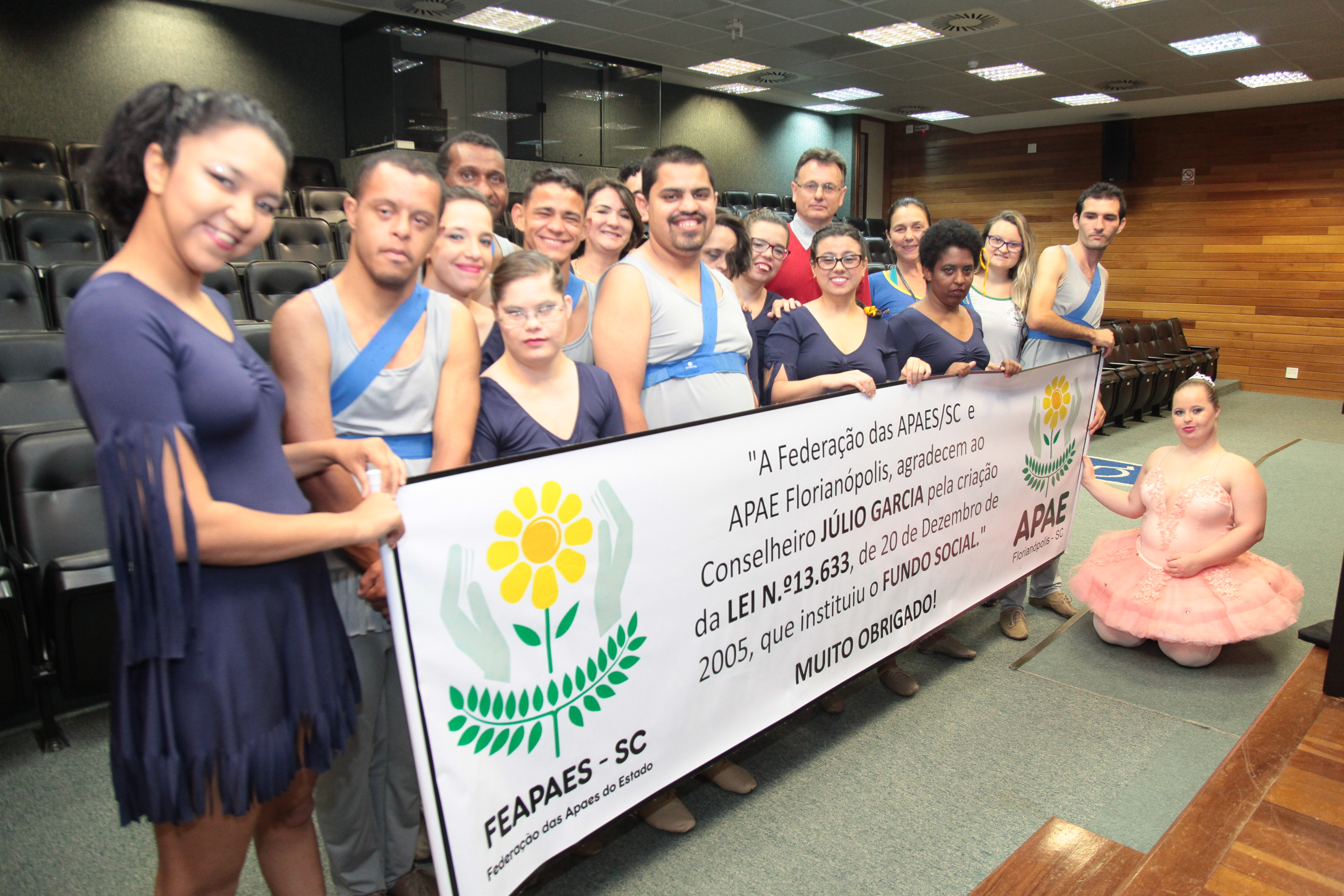 Lançamento do Livro Lei Julio Garcia - 10 anos. A Nova Realidade das Apaes de Santa Catarina.