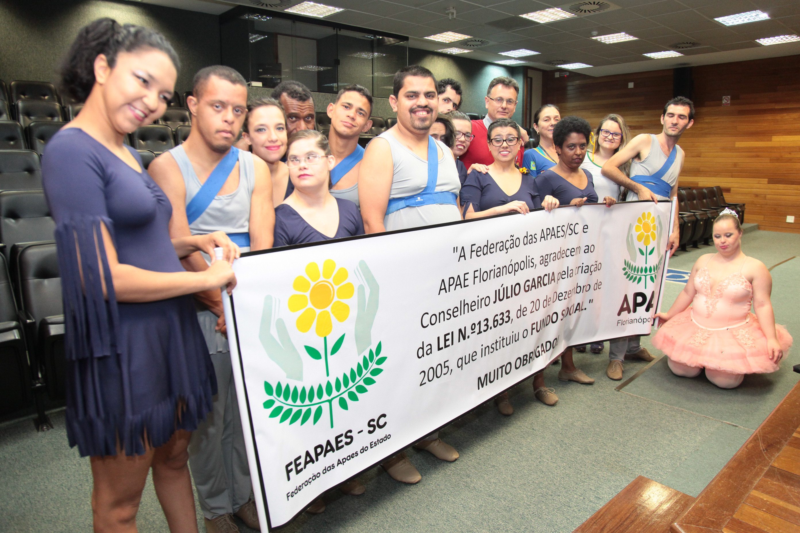 Lançamento do Livro Lei Julio Garcia - 10 anos. A Nova Realidade das Apaes de Santa Catarina.