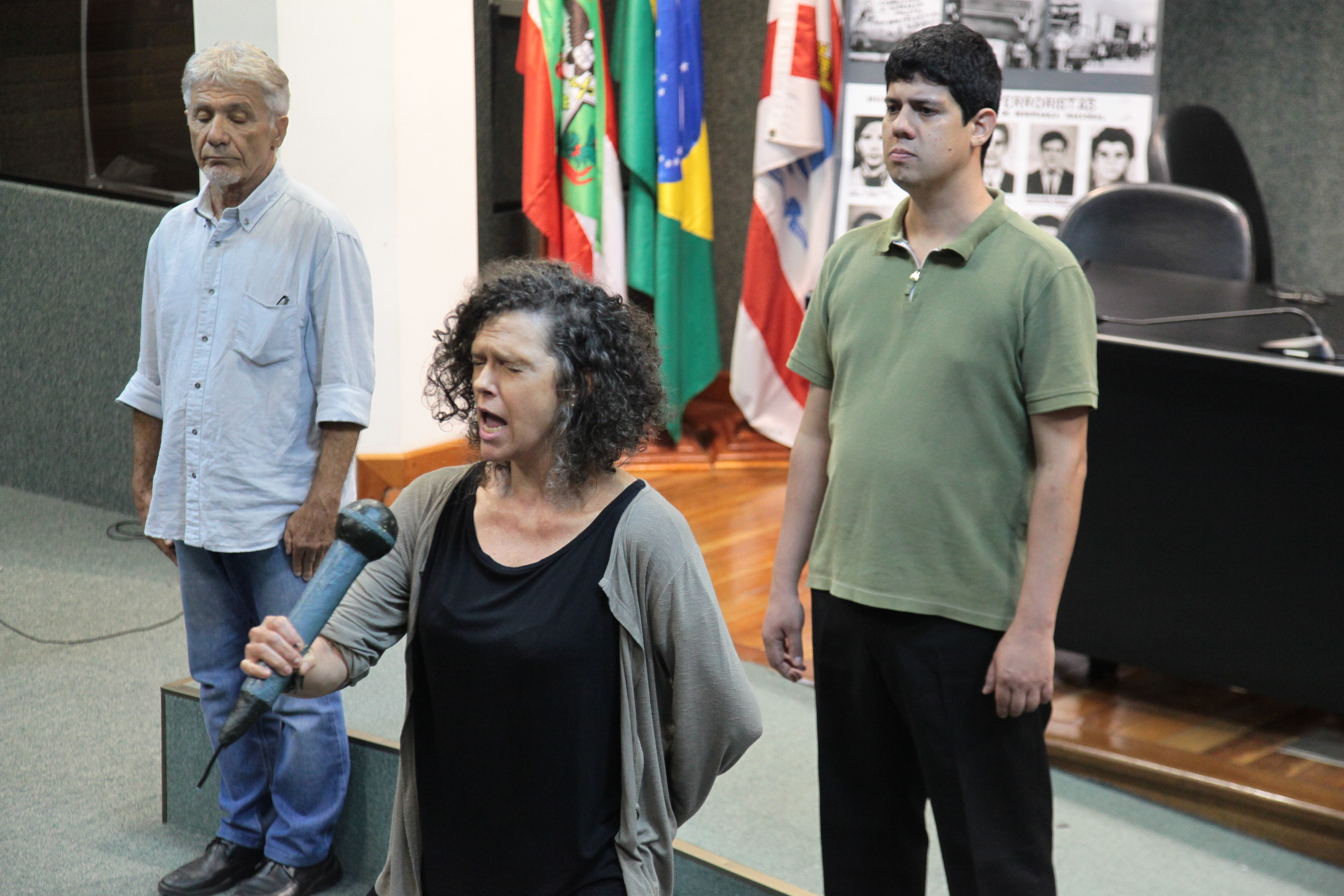 Comemoração ao dia Internacional dos Direitos Humanos.