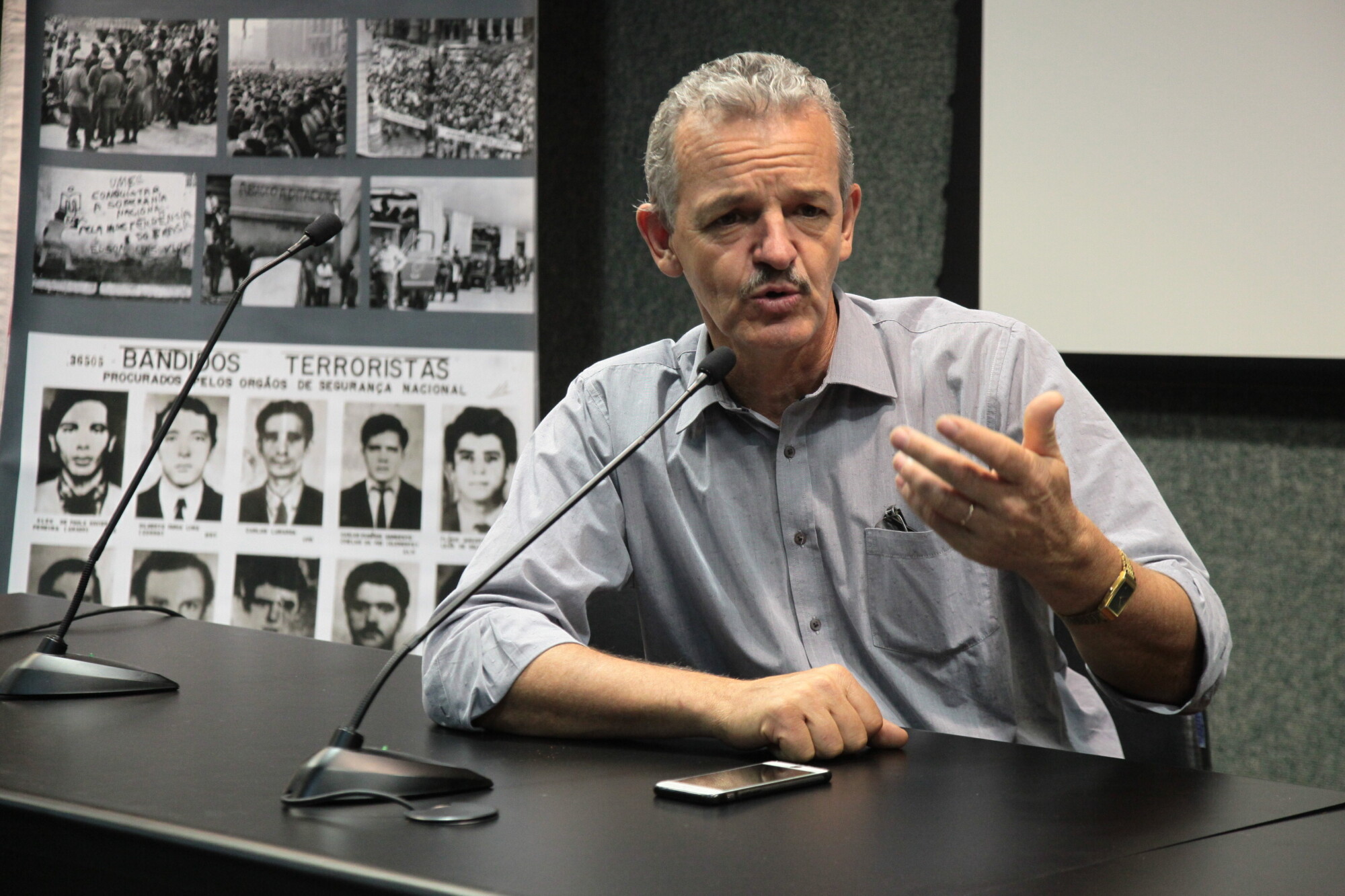 Deputado Dirceu Dresch, presidente da Comissão de Direitos Humanos