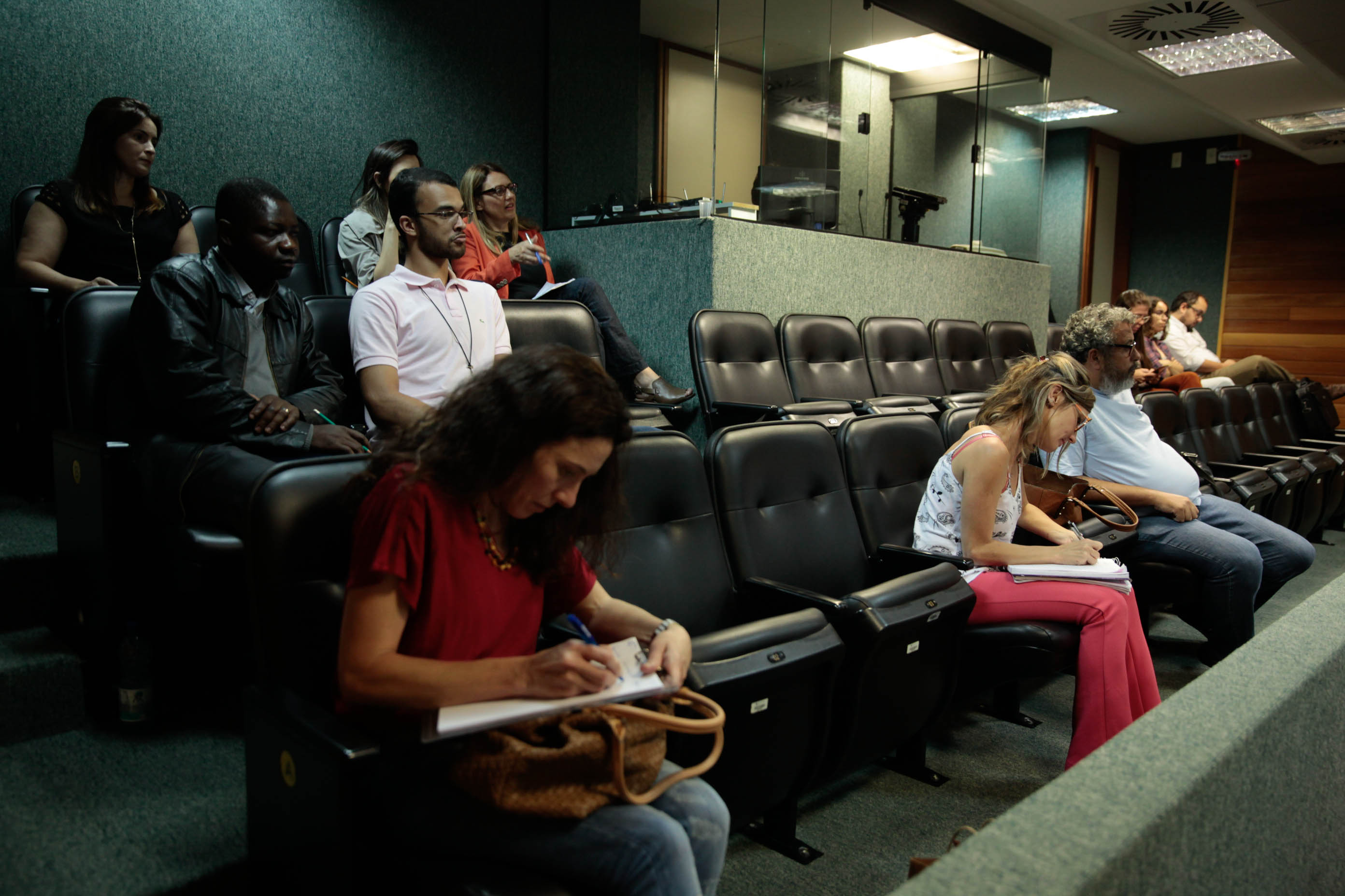 Reunião do Grupo de Trabalho dos Imigrantes organizado pela Comissão dos Direitos Humanos.