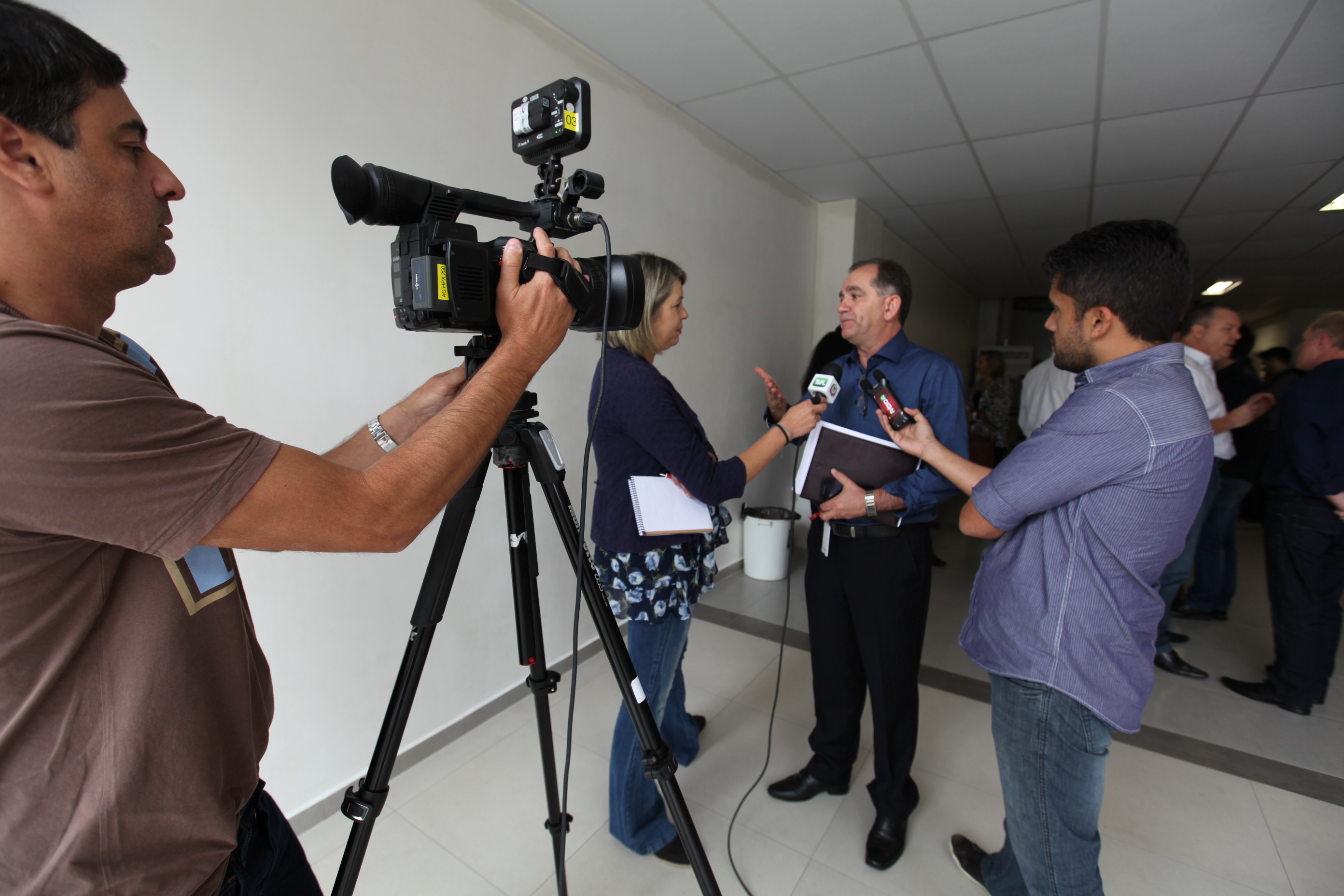 Vistoria das obras no Hospital Regional Alto Vale.
