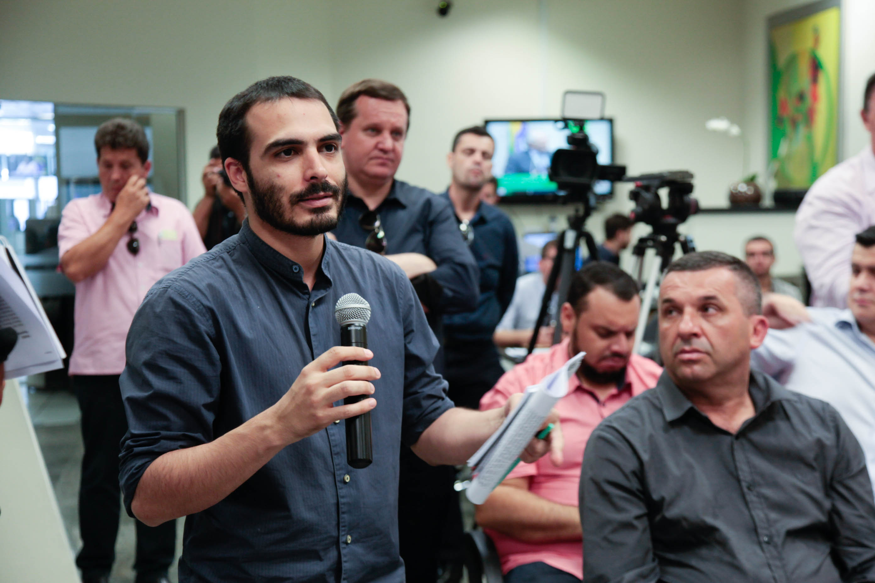 Coletiva com Pastor Everaldo do Partido  Social Cristão.Coletiva com Pastor Everaldo do Partido  Social Cristão.