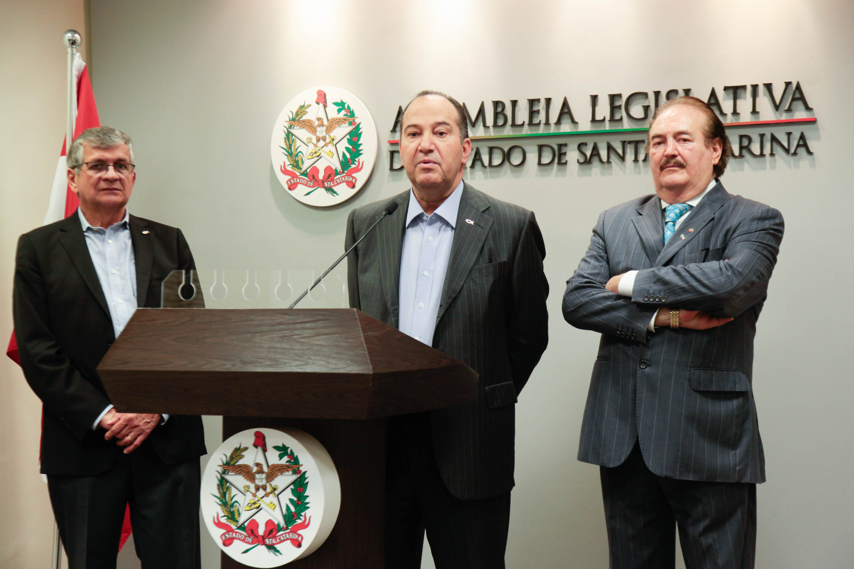 Coletiva com Pastor Everaldo do Partido  Social Cristão.