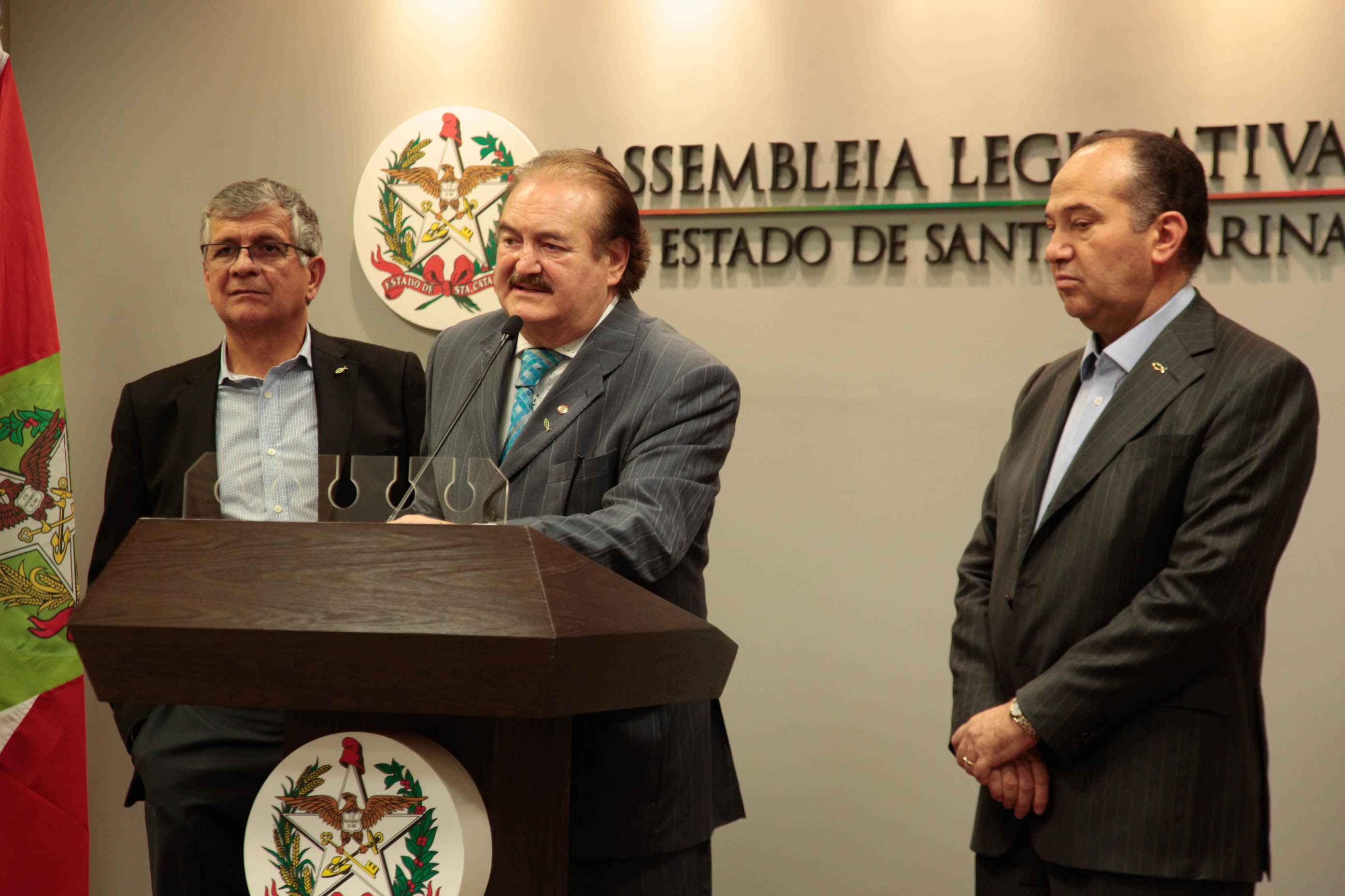 Coletiva com Pastor Everaldo do Partido  Social Cristão.
