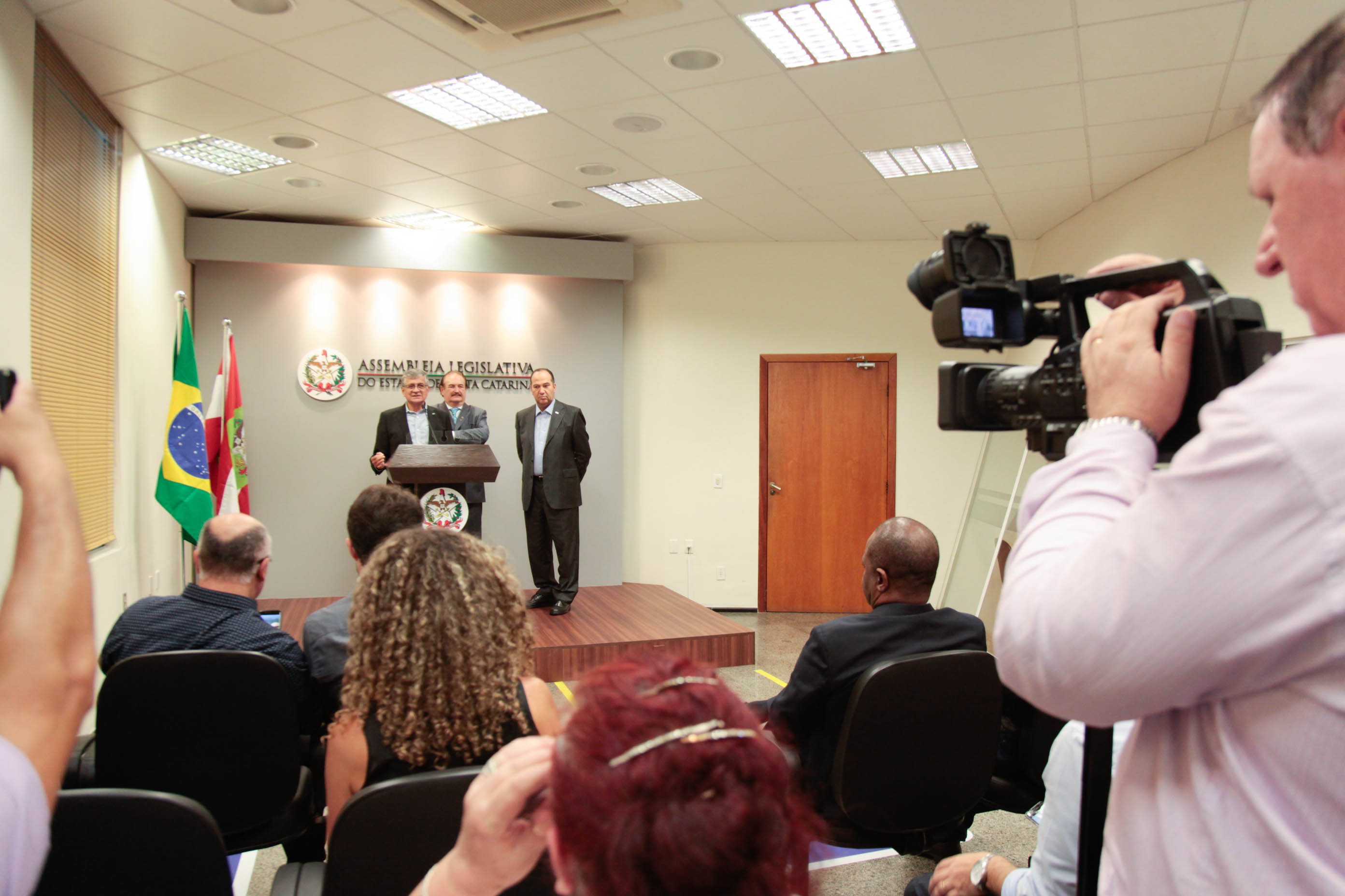 Coletiva com Pastor Everaldo do Partido  Social Cristão.