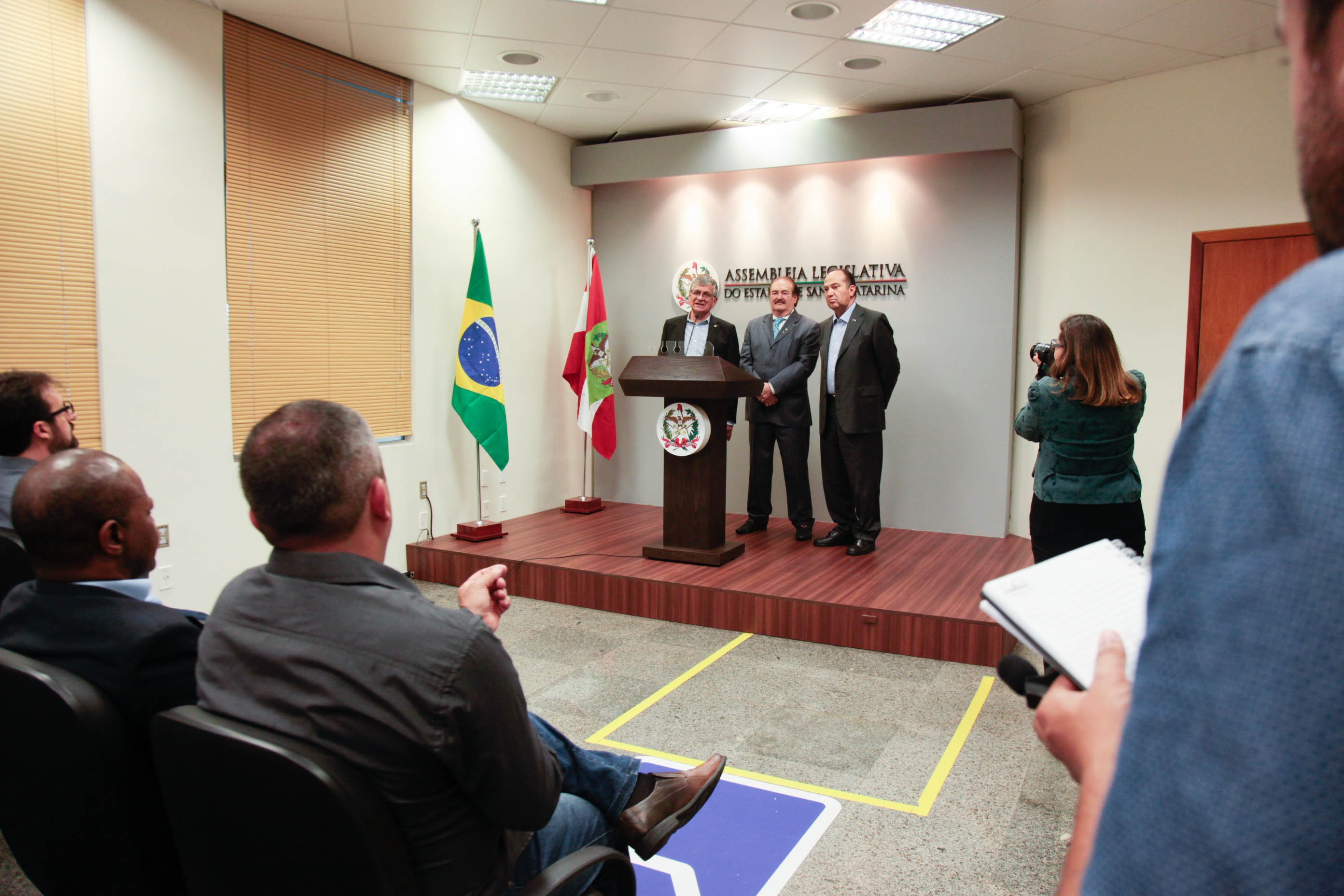 Coletiva com Pastor Everaldo do Partido  Social Cristão.