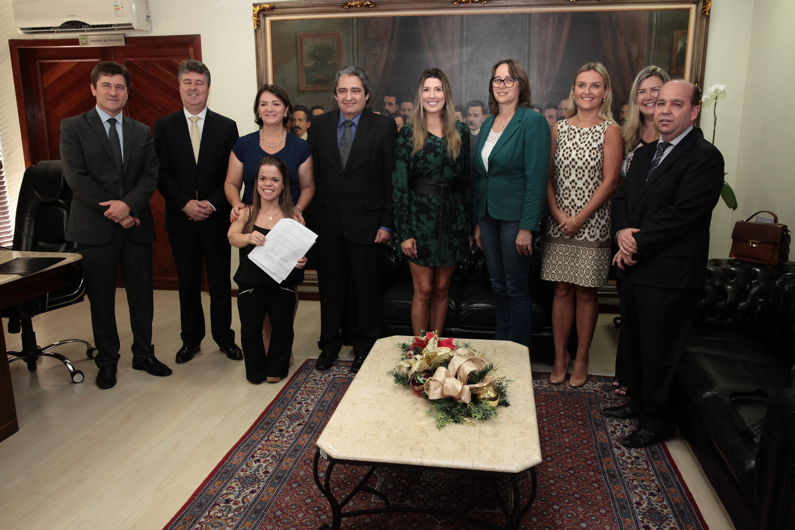 Instituições catarinenses renovam o convênio SC Acessível. Foto: Fábio Queiroz