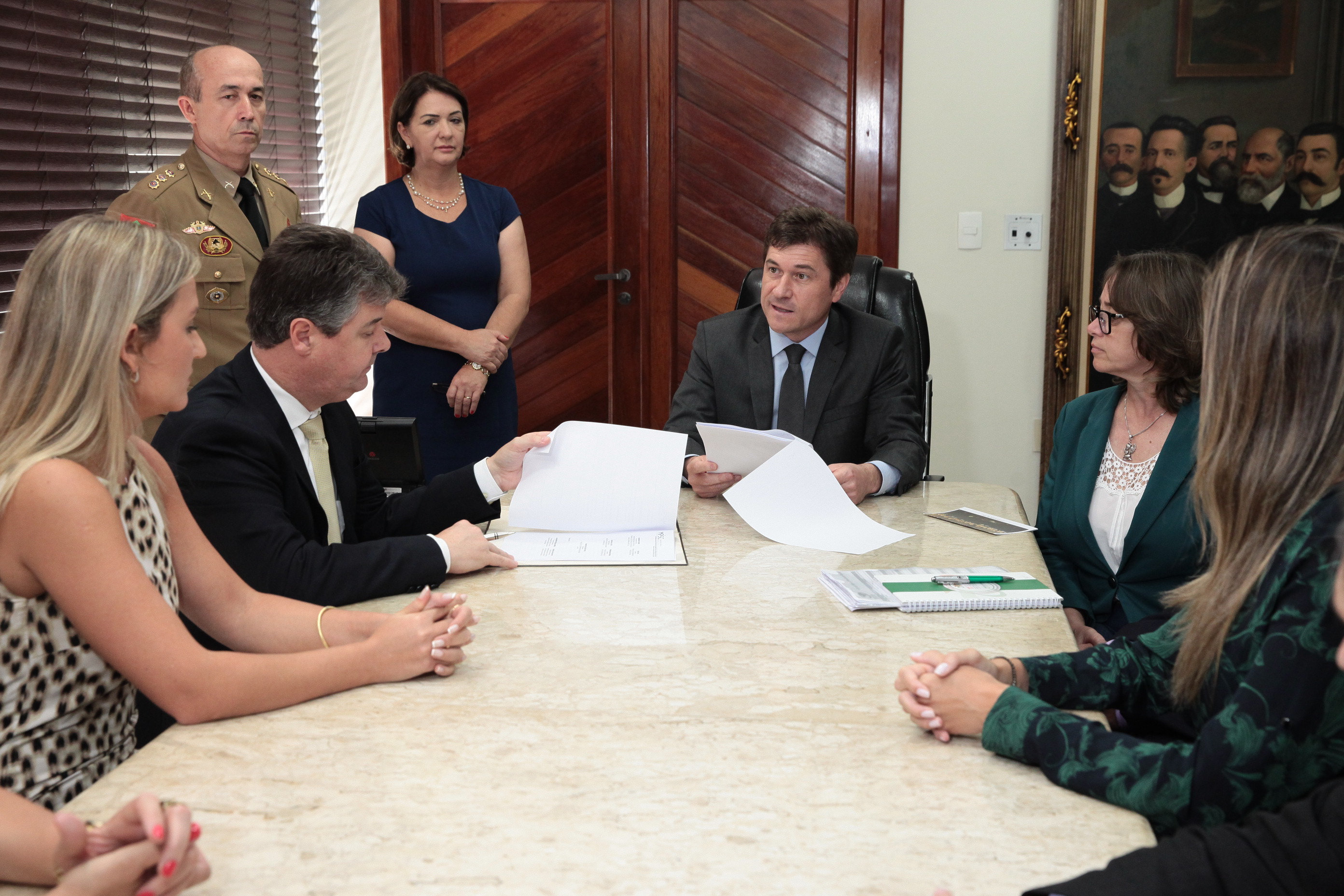 Instituições catarinenses renovam o convênio SC Acessível. Foto: Fábio Queiroz