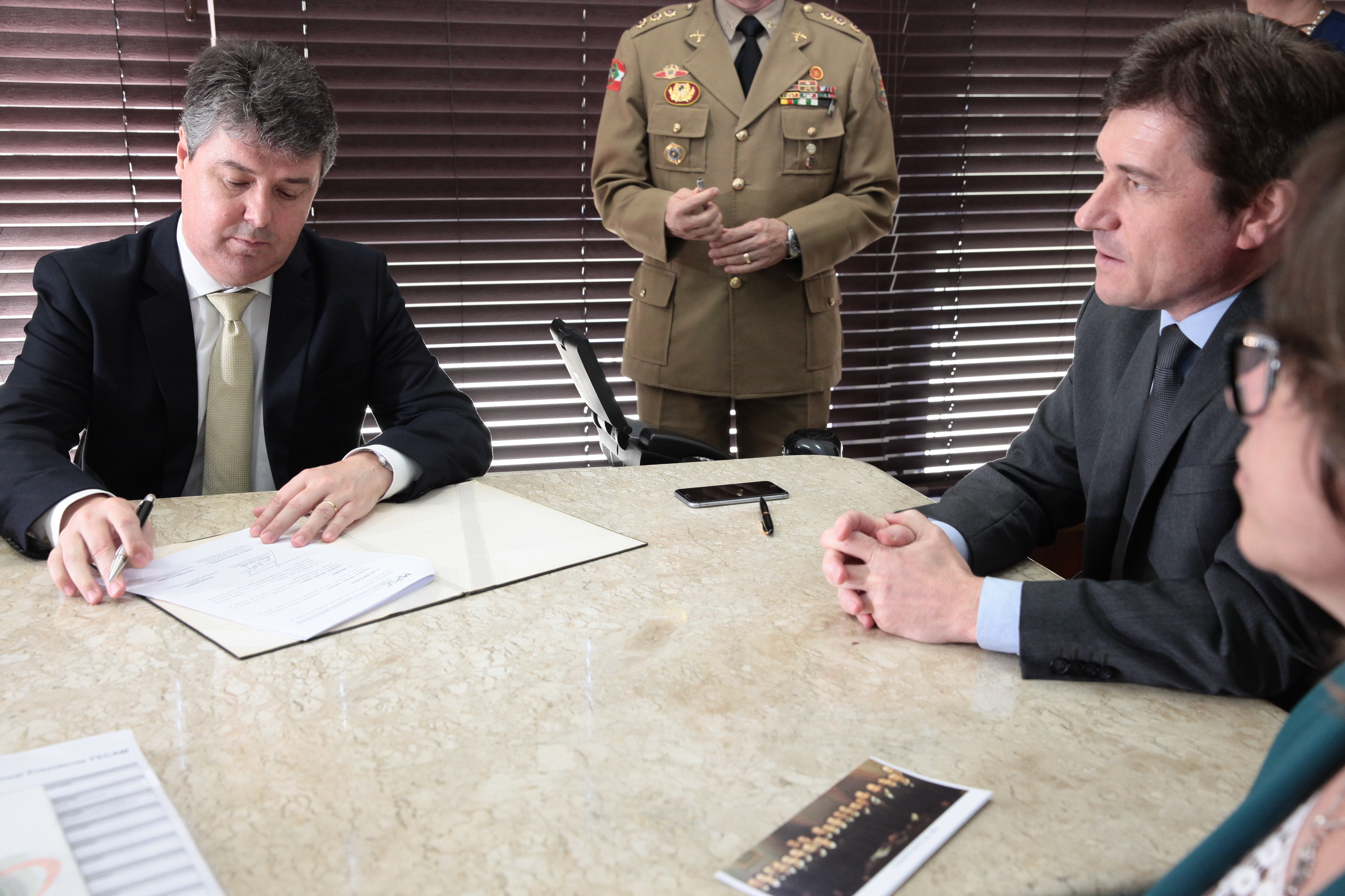 Instituições catarinenses renovam o convênio SC Acessível. Foto: Fábio Queiroz